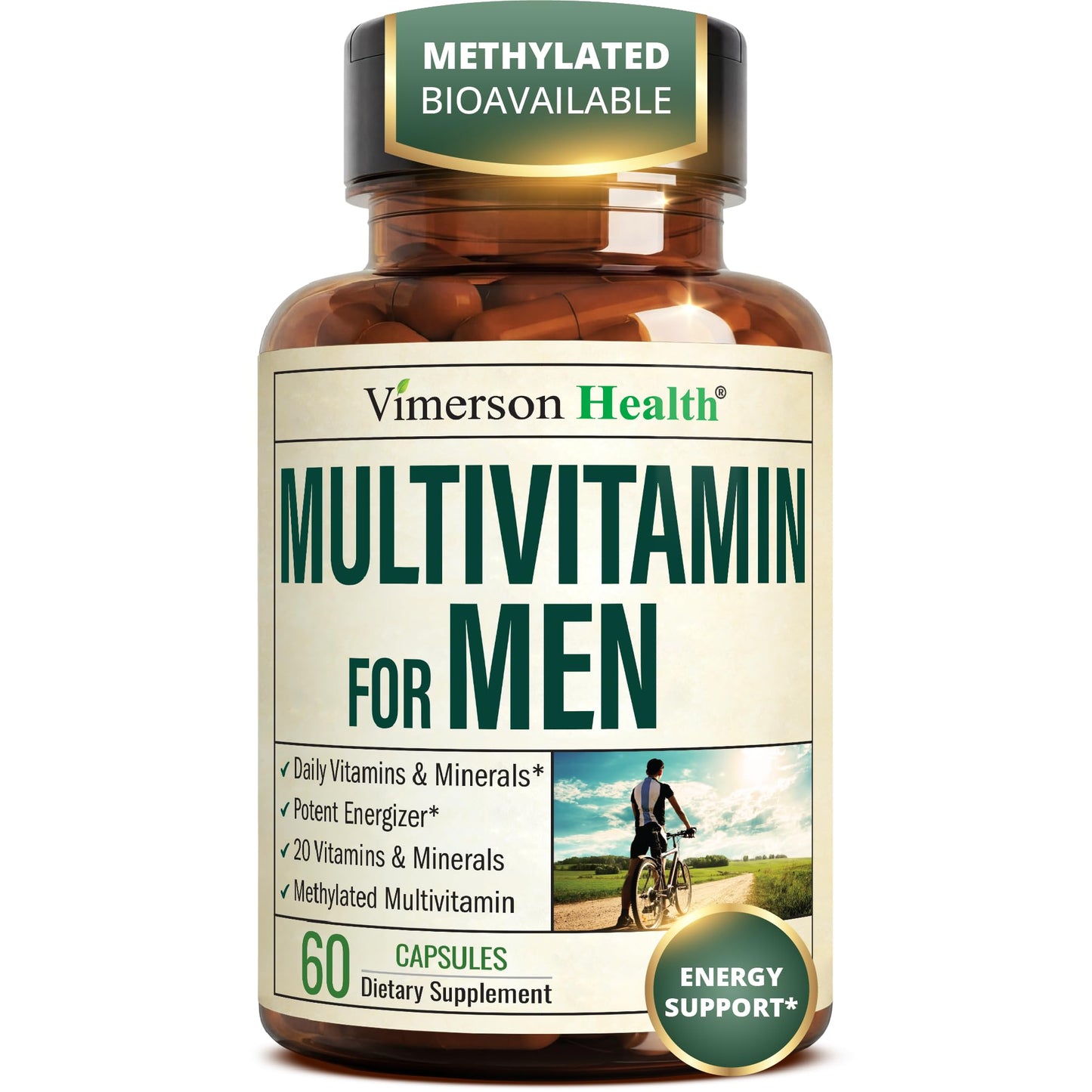 Vimerson Health Multivitamin for Men Capsule, 60 Count