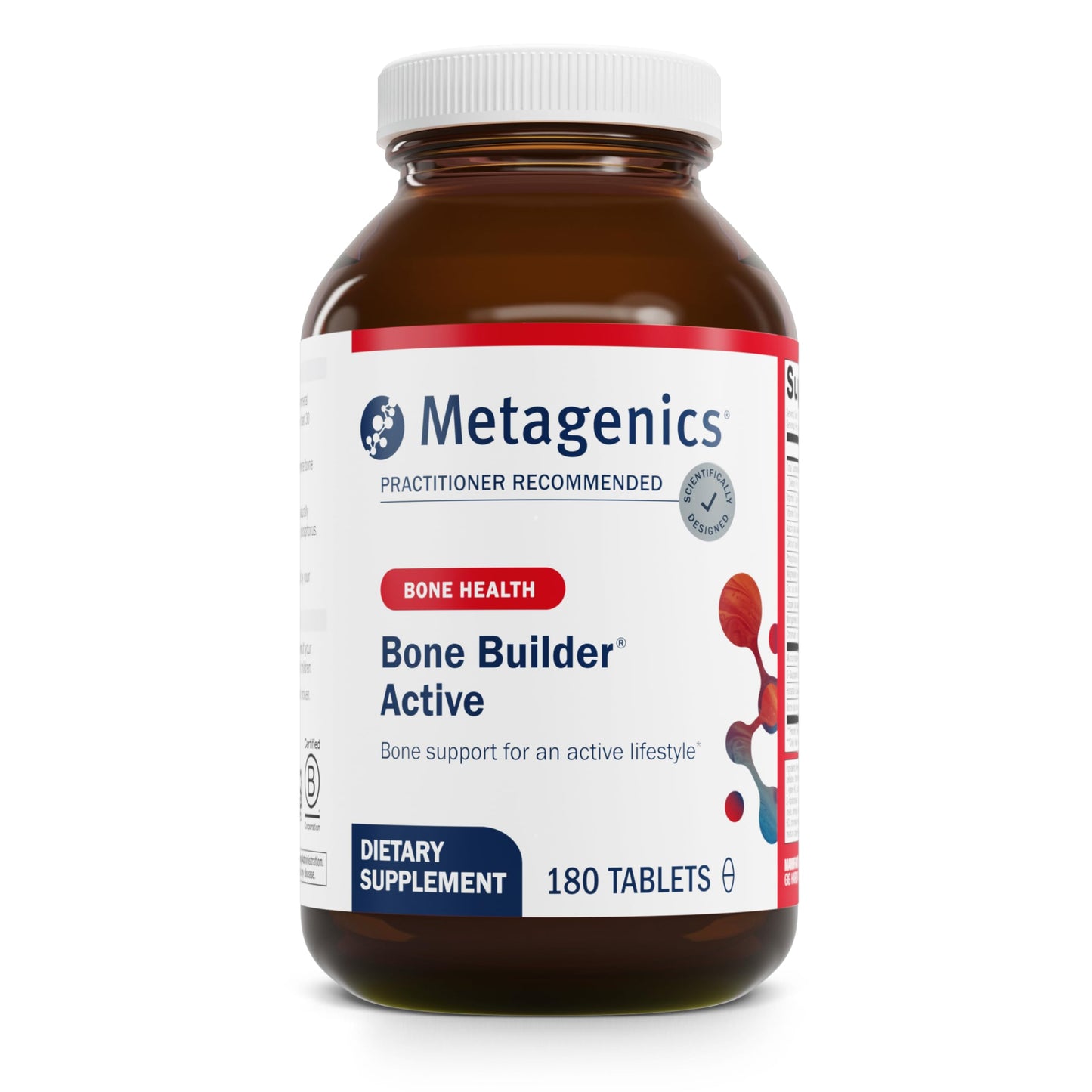 Metagenics Bone Builder Active 180 Tablets