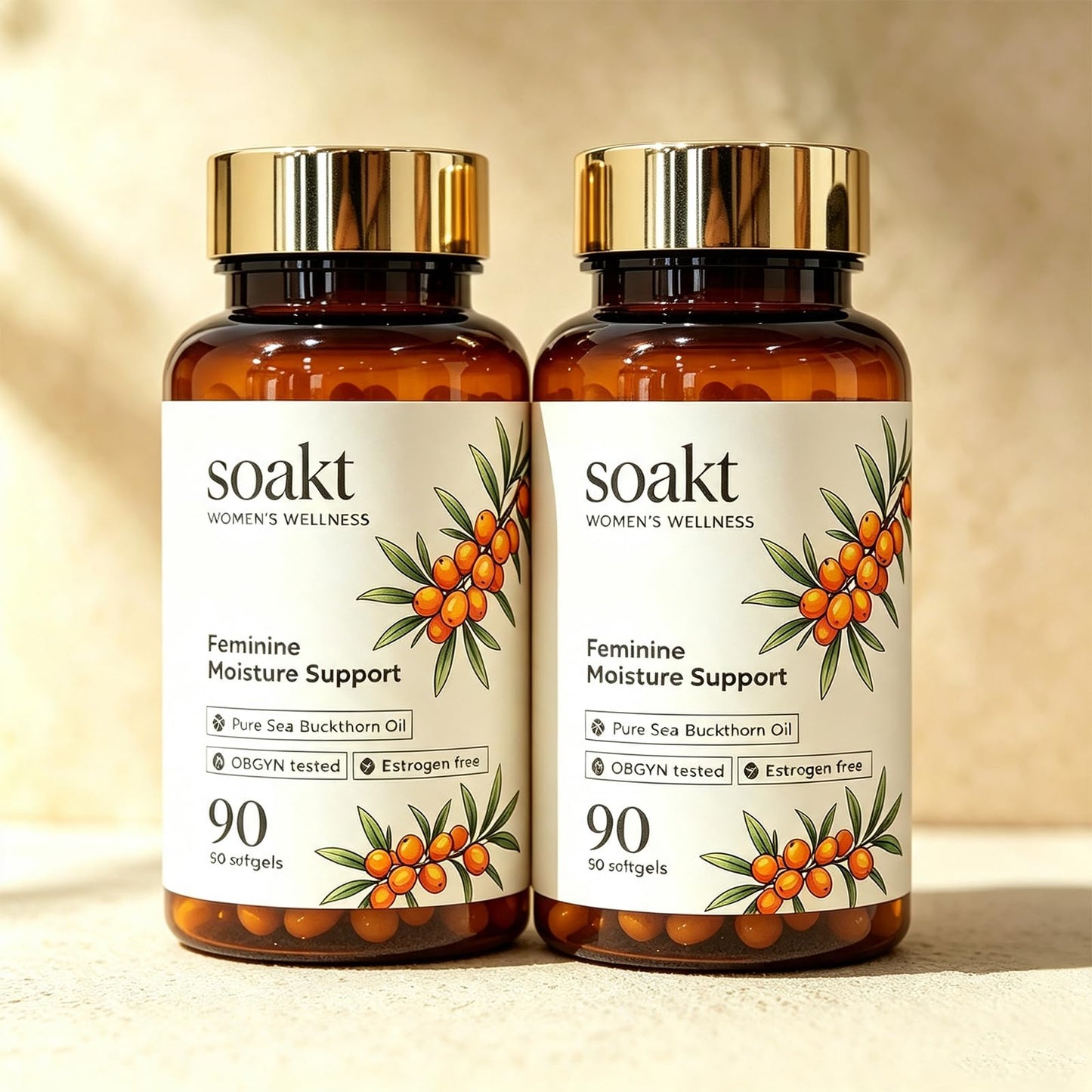 Tritala Soakt Sea Buckthorn Oil Capsules, 1 Capsule
