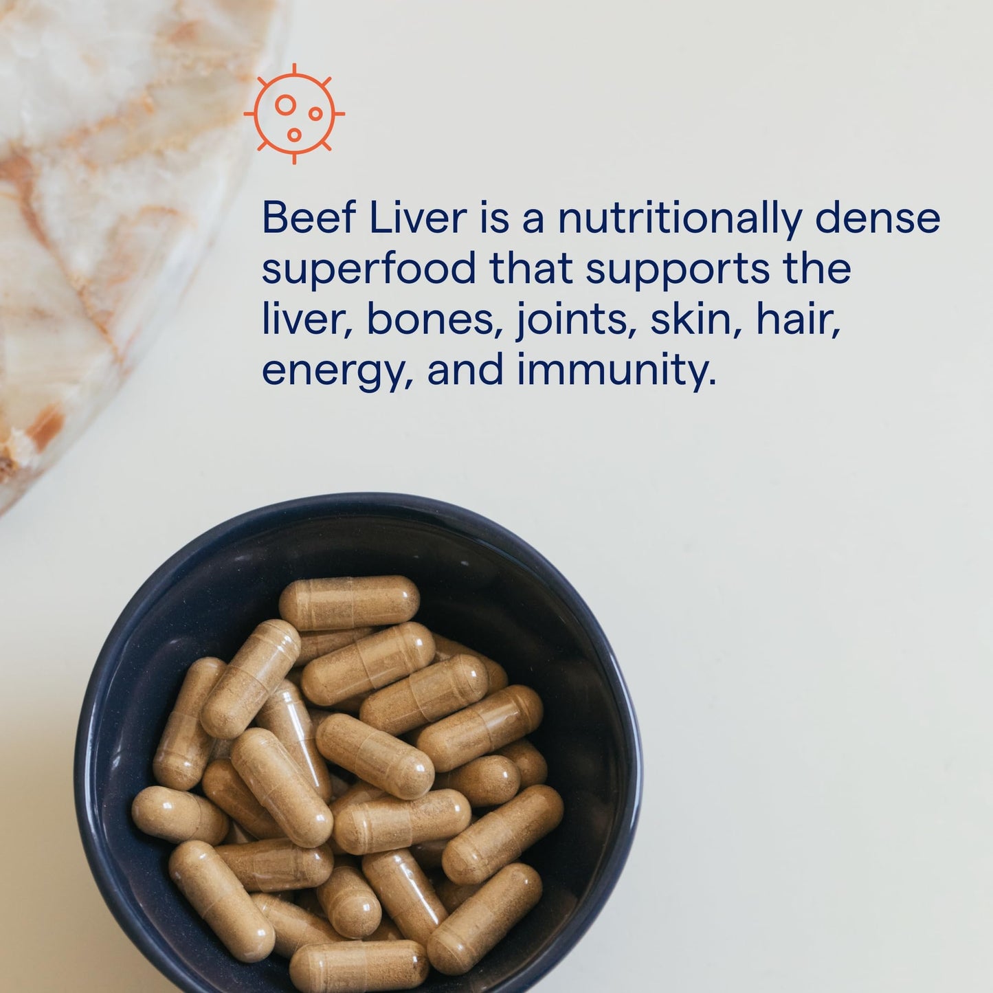 Trace Minerals Ancestral Beef Liver Capsules, 180 Count