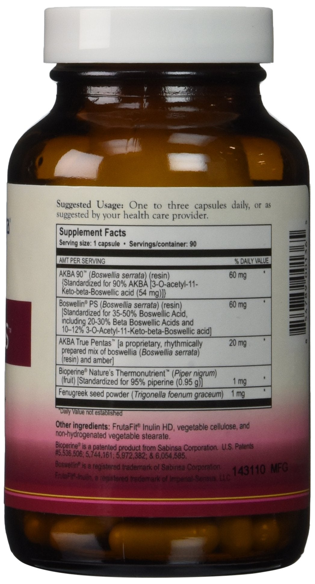 True Botanica Akba Plus Capsules 90