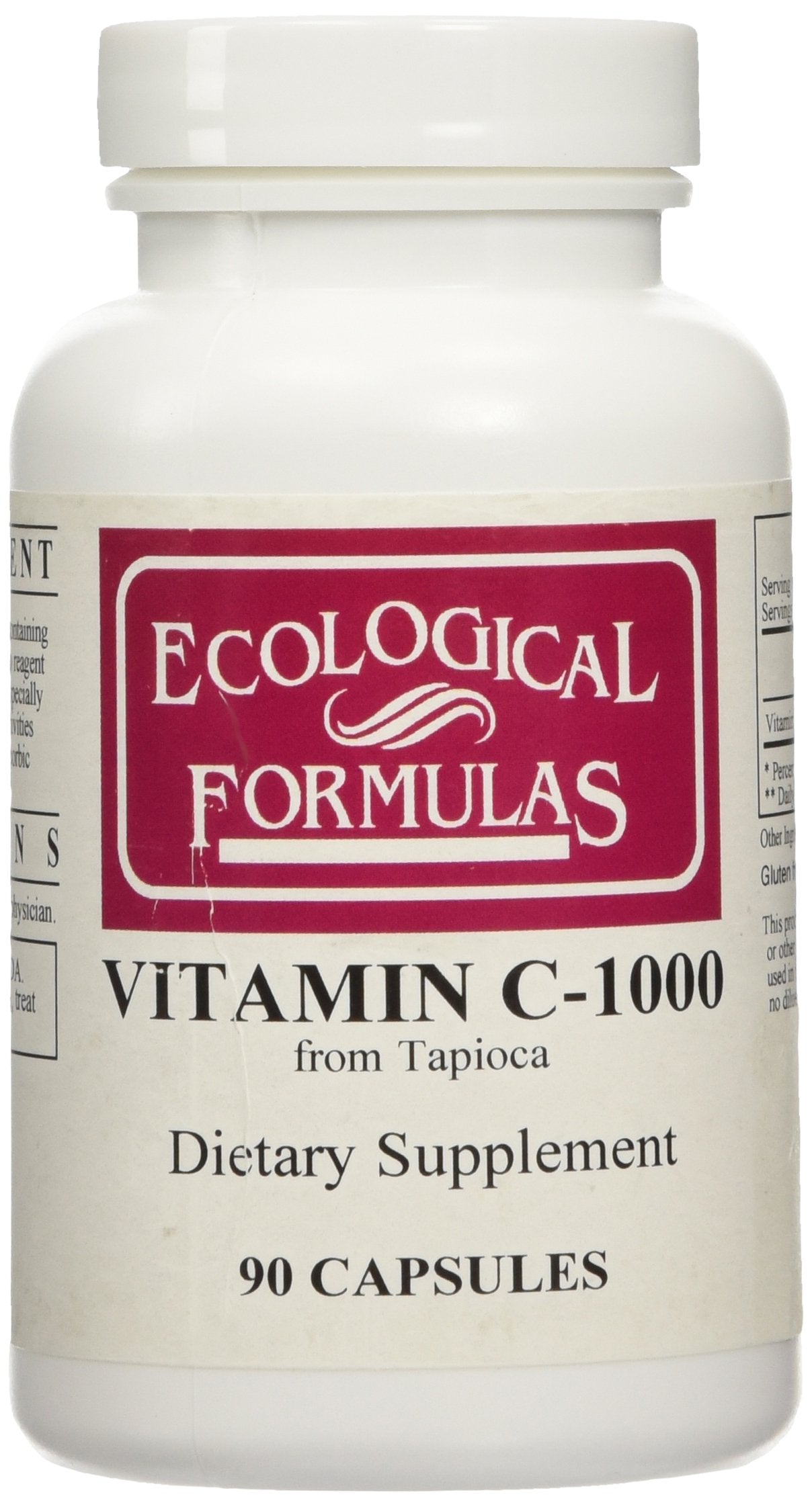 Unknown Vitamin C-1000 from Tapioca Capsules 90