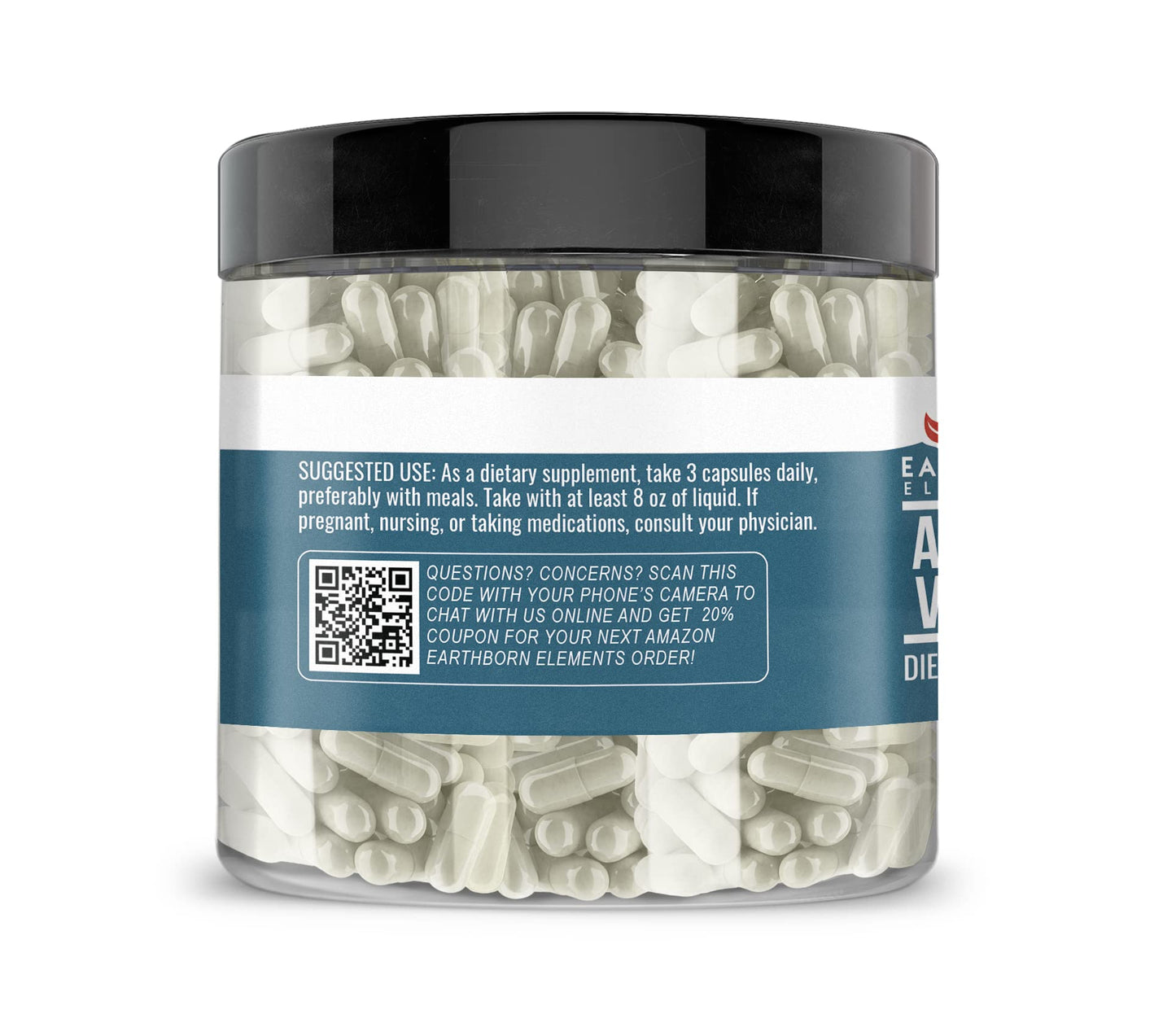 Earthborn Elements Apple Cider Vinegar Capsules 400 Capsules