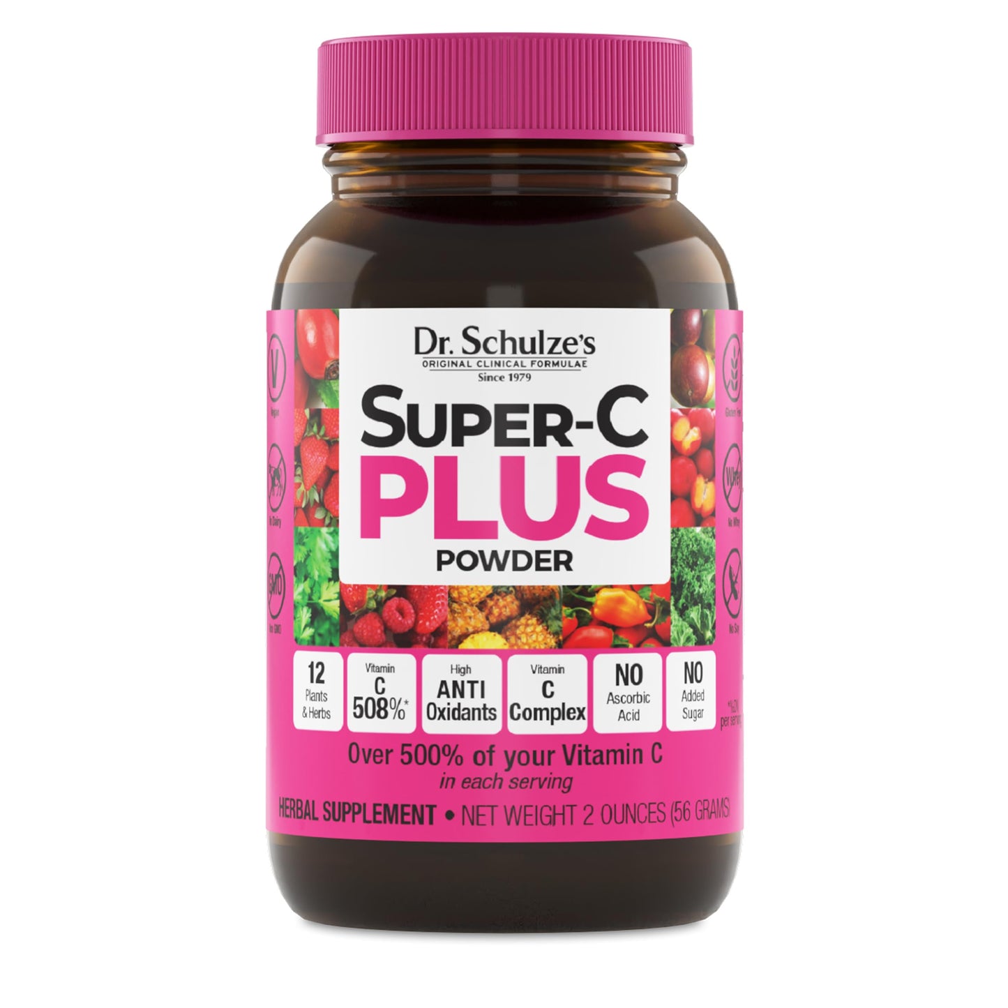 Dr. Schulze's Super-C Plus Powder 2 oz