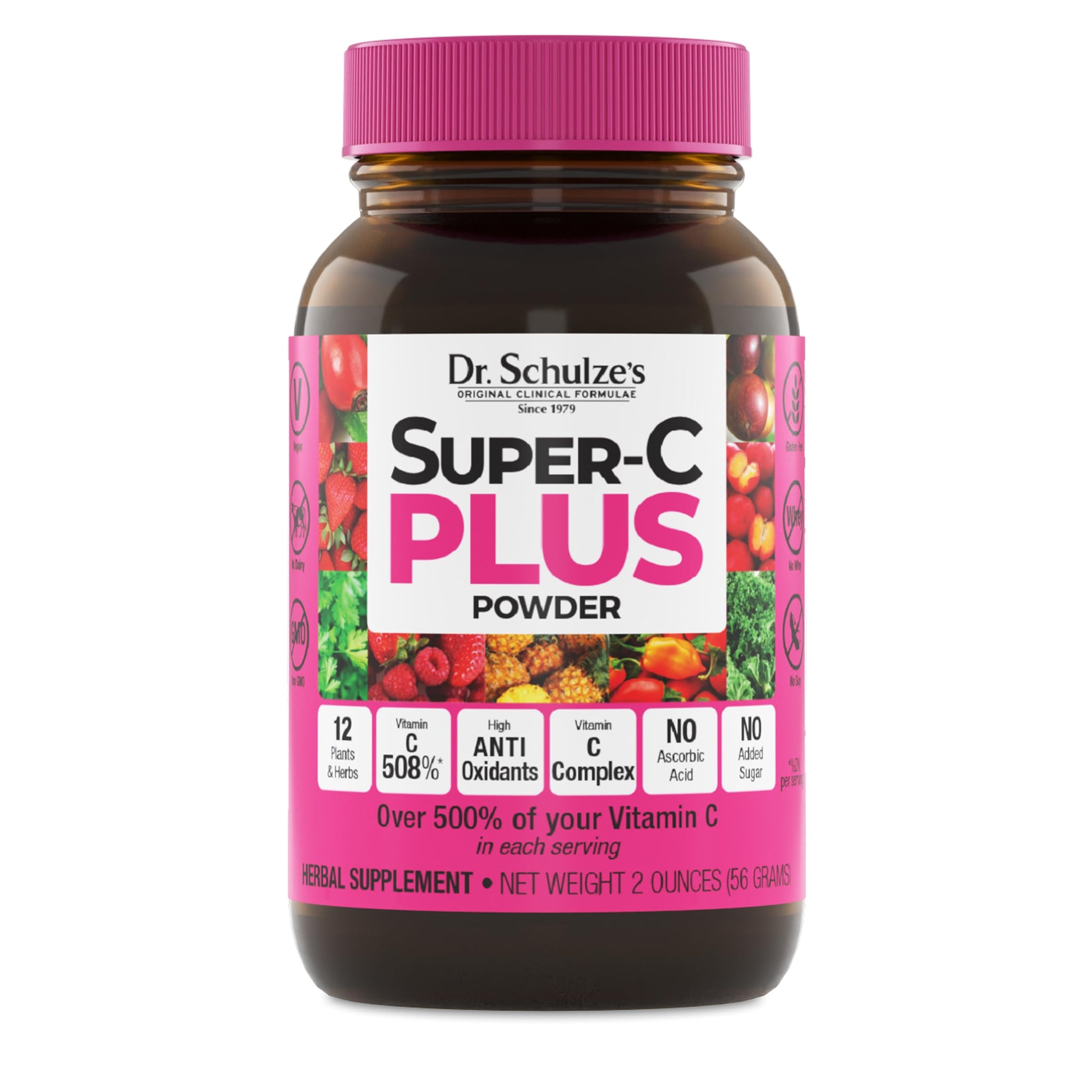 Dr. Schulze's Super-C Plus Powder 2 oz