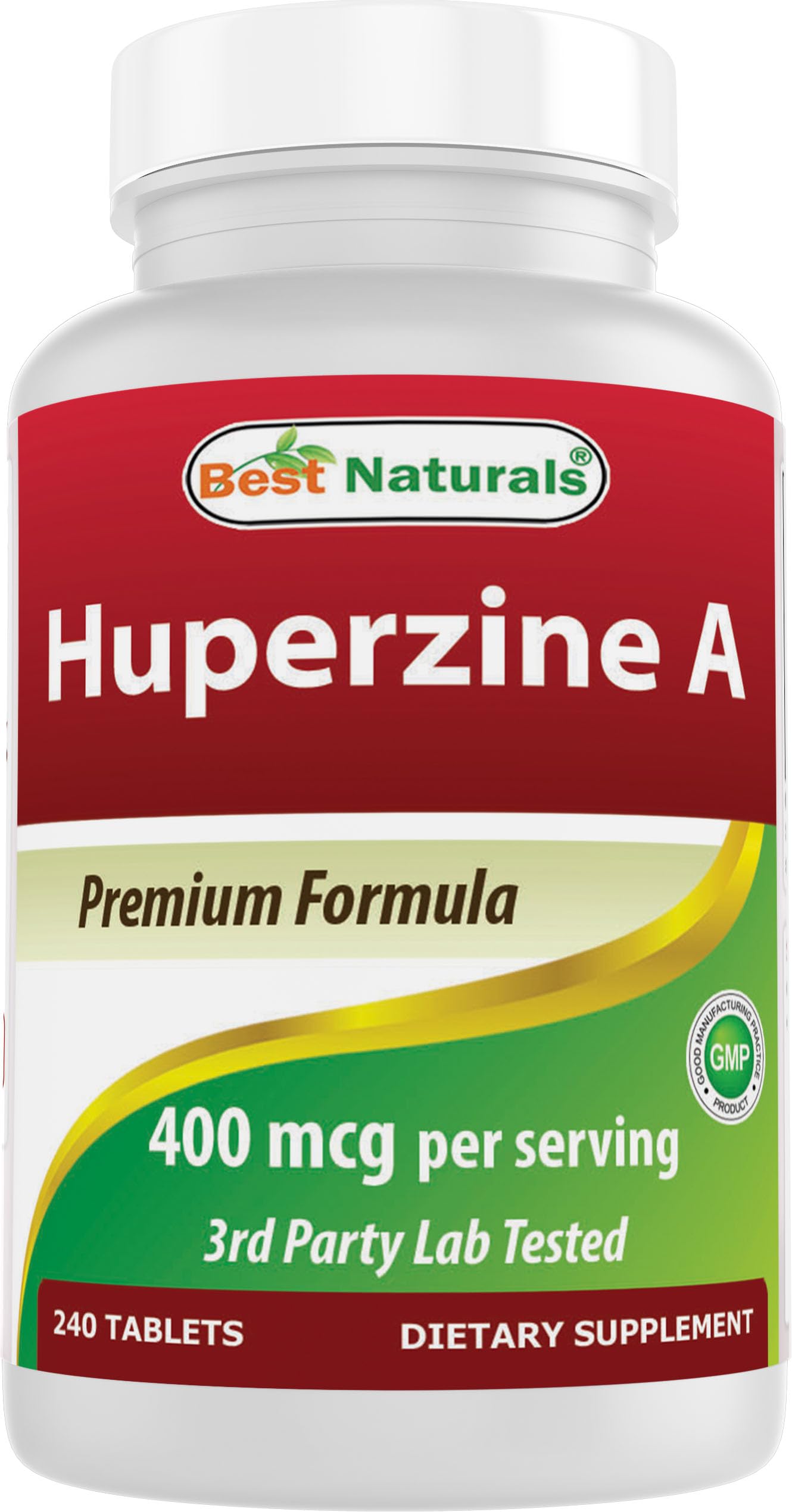 Best Naturals Huperzine A 400 mcg Tablet, 240 Tablets