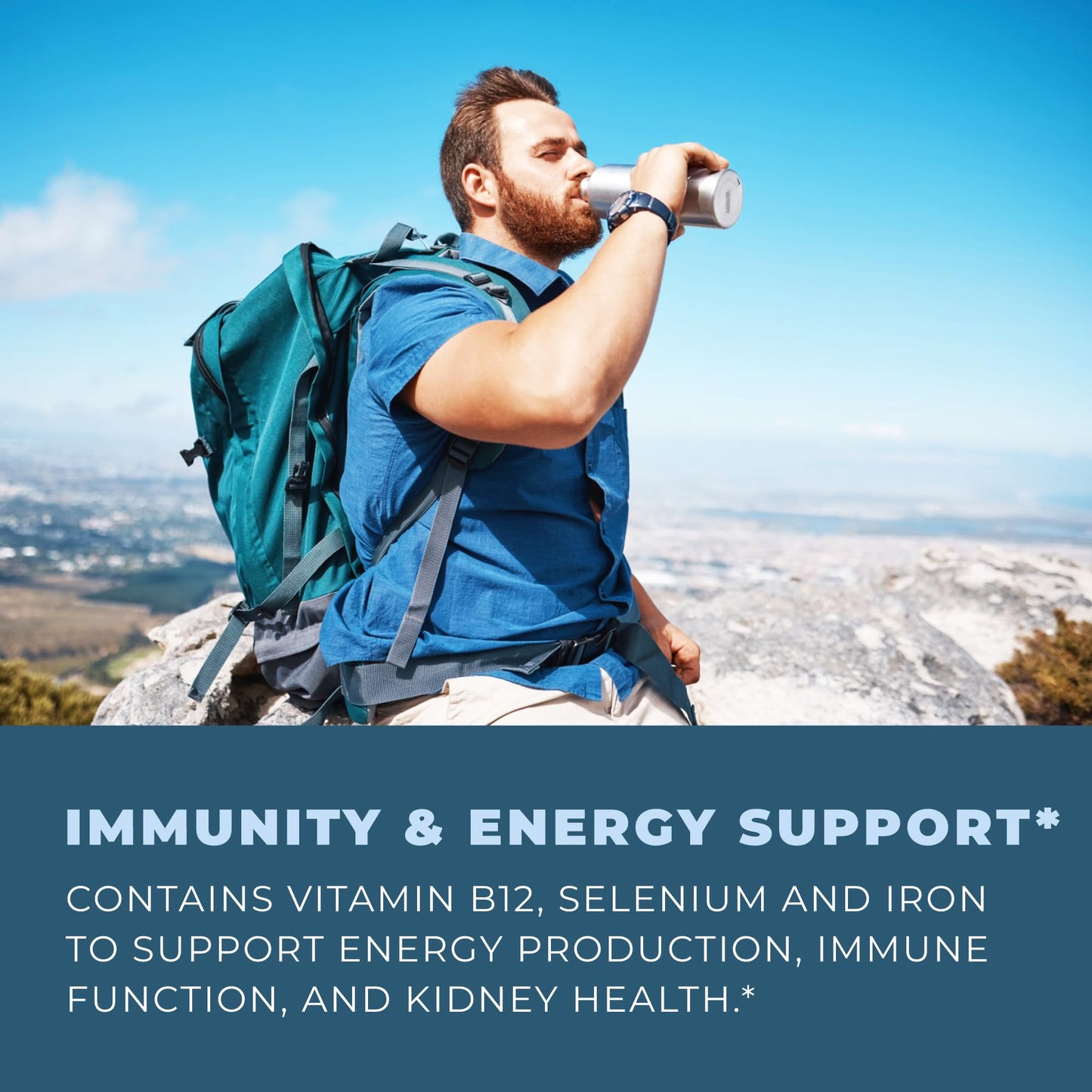 Left Coast Performance Grass Fed Beef Kidney Supplement Capsule 180