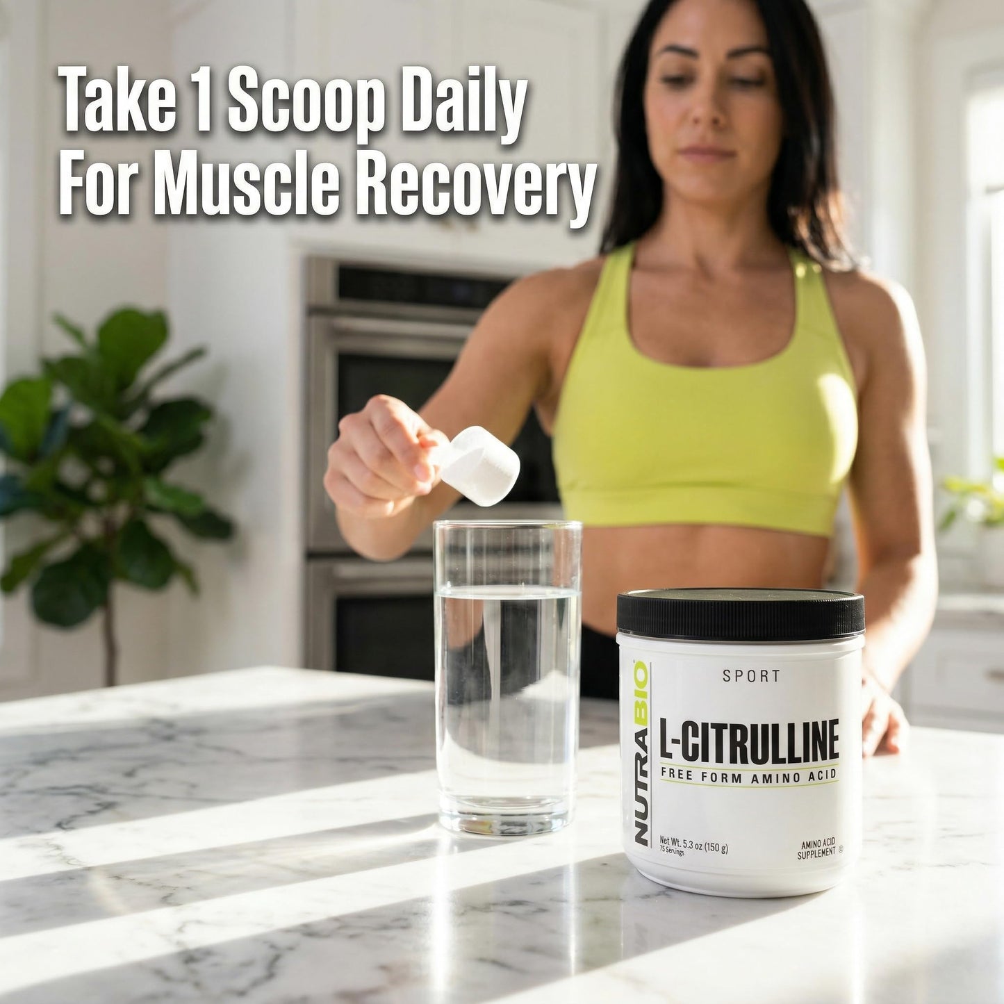 NutraBio L-Citrulline Powder 5.3 oz