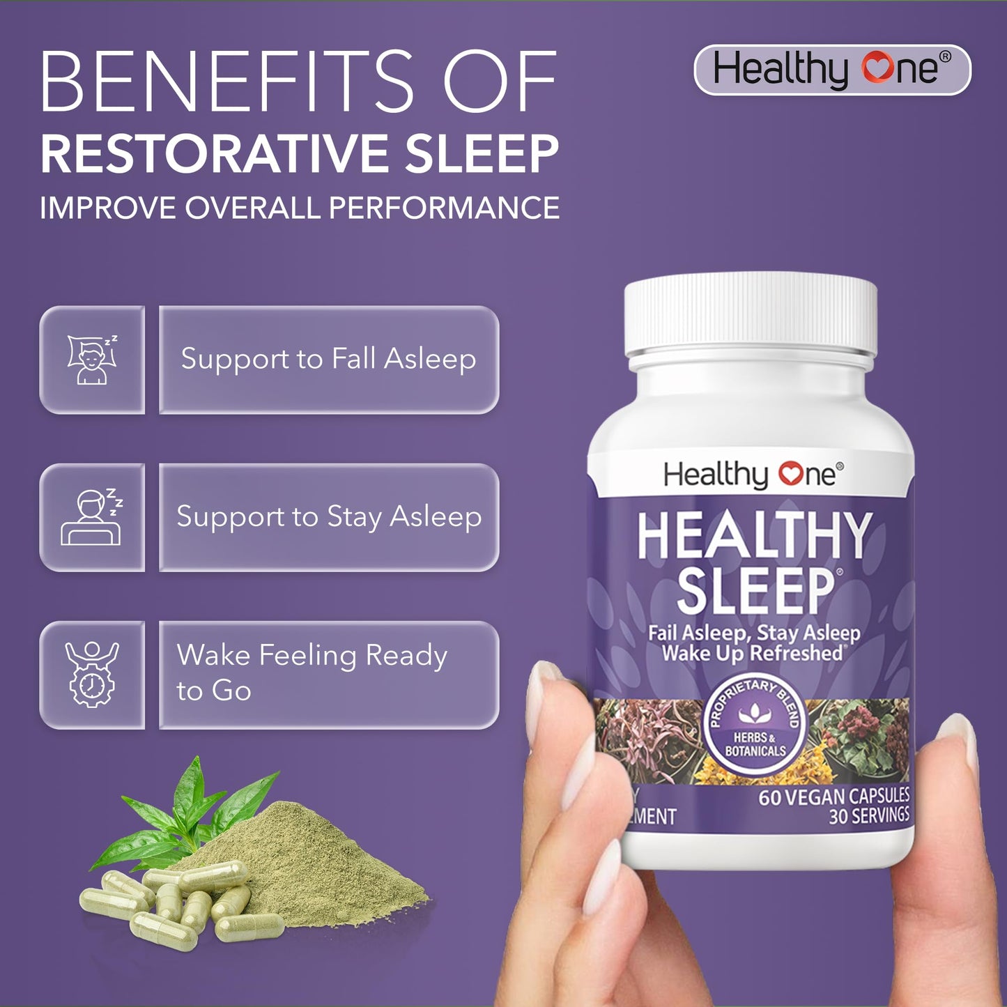 Healthy One Healthy Sleep Capsule, 120 Count