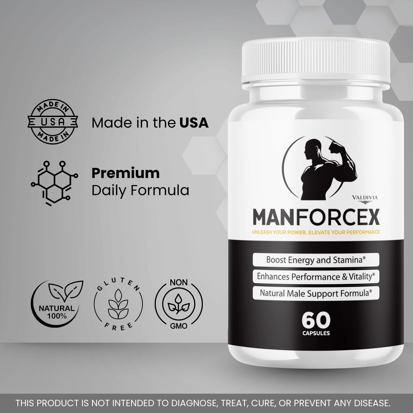 Valdivia Man Force X Capsules 120 Capsules