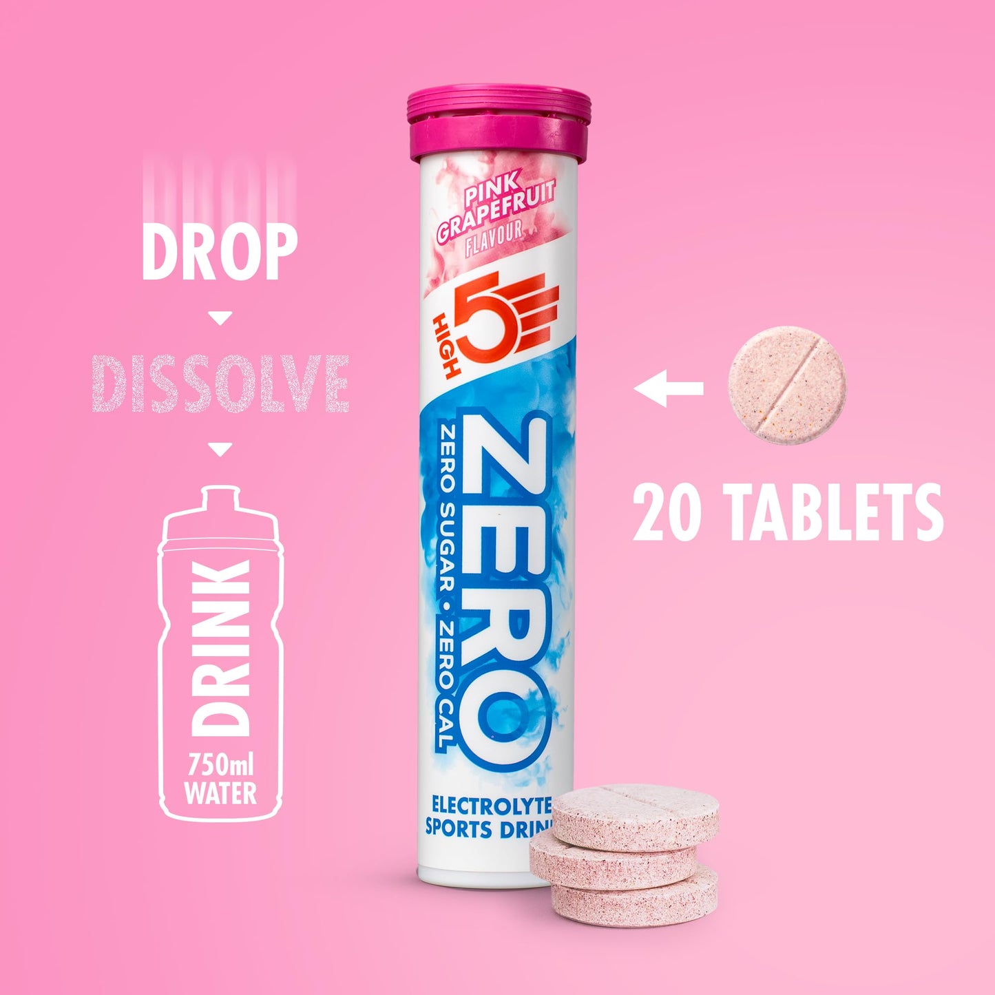 HIGH5 Zero Active Hydration Drink Tabs Tablet 20 Tablets