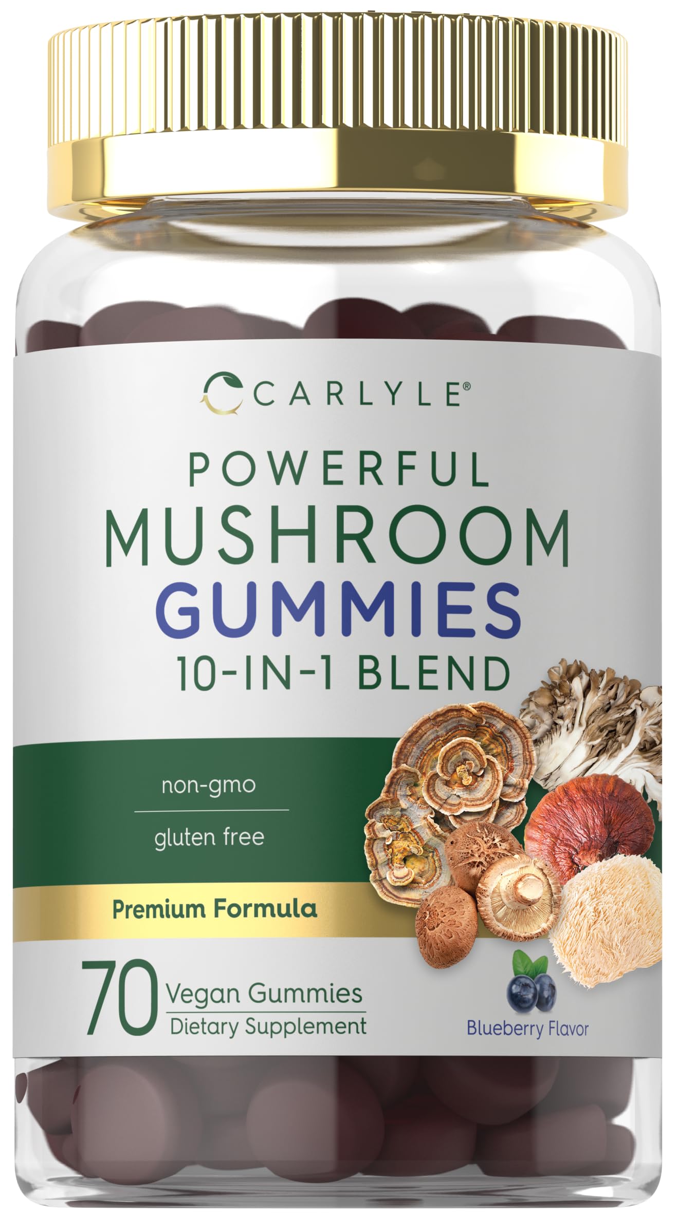 Carlyle Mushroom Complex Gummies 70 Count