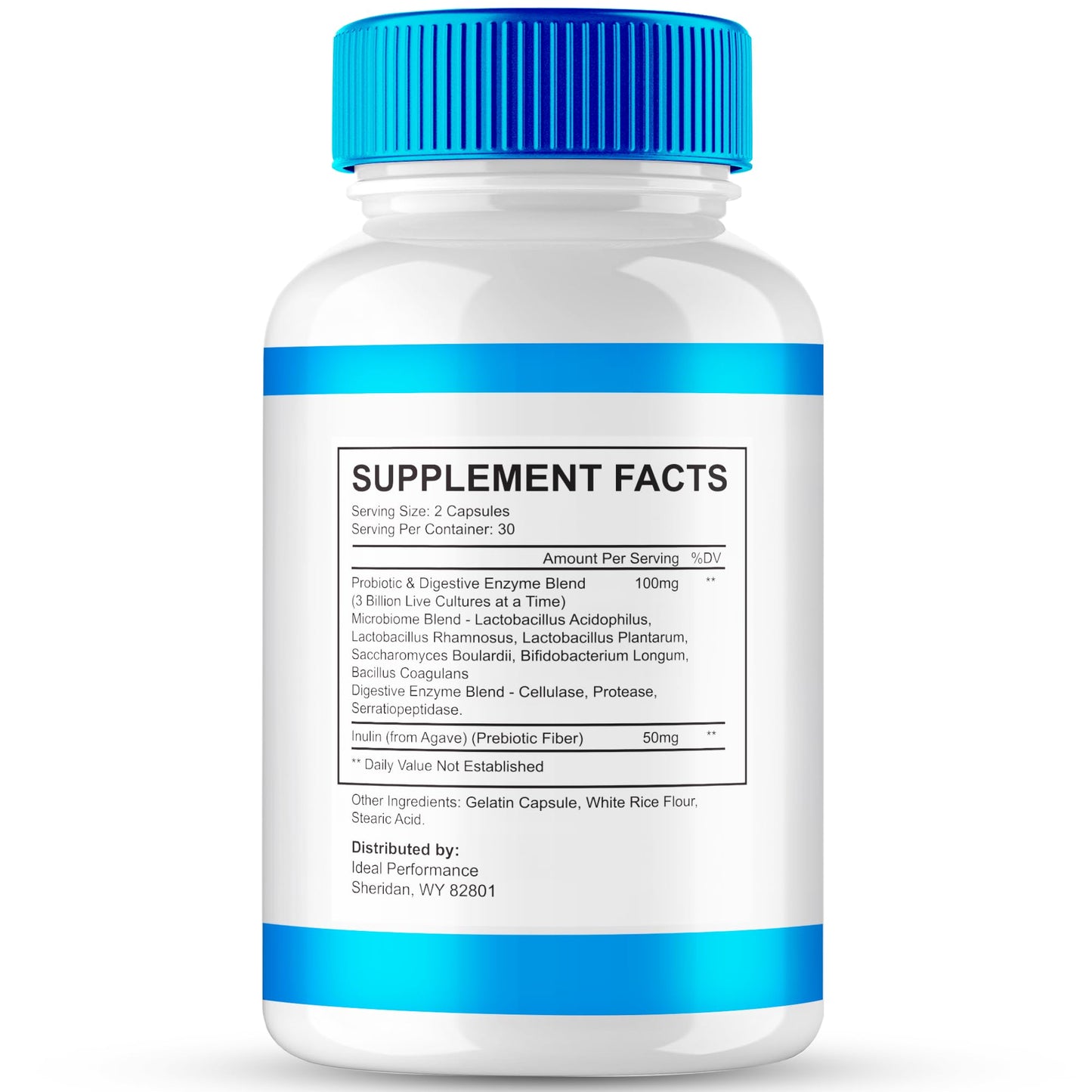 IDEAL PERFORMANCE Clean Gut Capsules, 120 Capsules