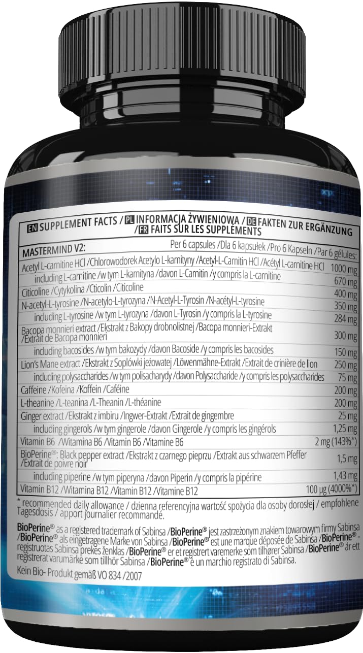 APOLLO'S HEGEMONY Mastermind v2 180 Capsules