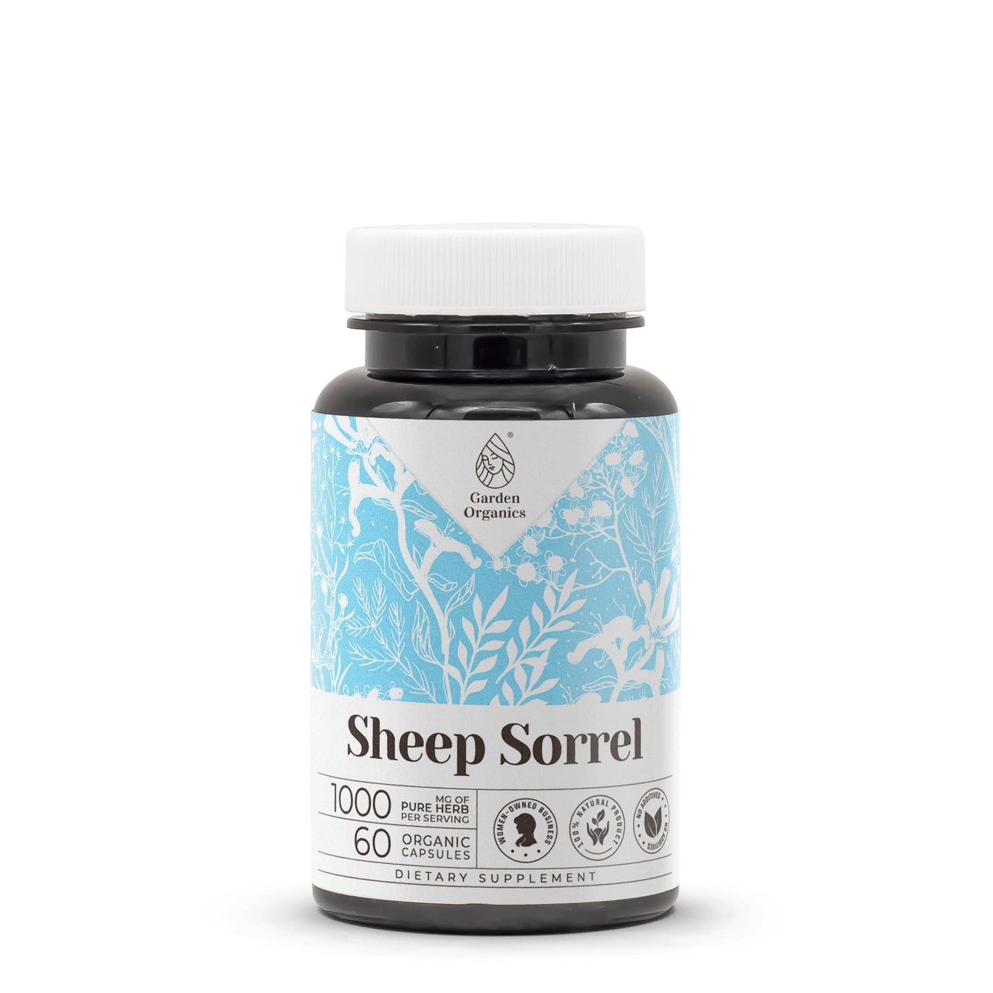 Garden Organics Sheep Sorrel Capsules 60 Count