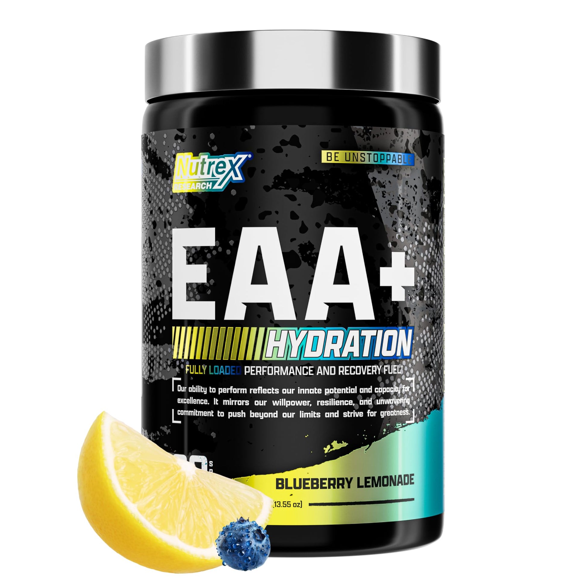 Nutrex Research EAA Hydration Blueberry Lemonade Powder 13.76 Ounce