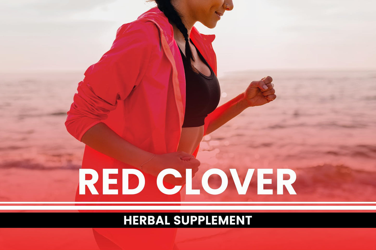 PURE ORIGINAL INGREDIENTS Red Clover Capsules 365 Capsules