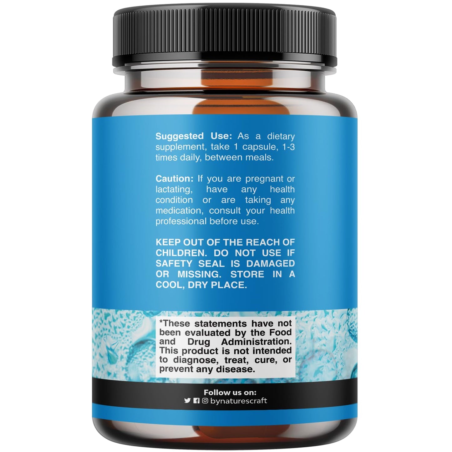 Natures Craft NAC Supplement N-Acetyl Cysteine Capsules, 600mg per Serving, 90 Count