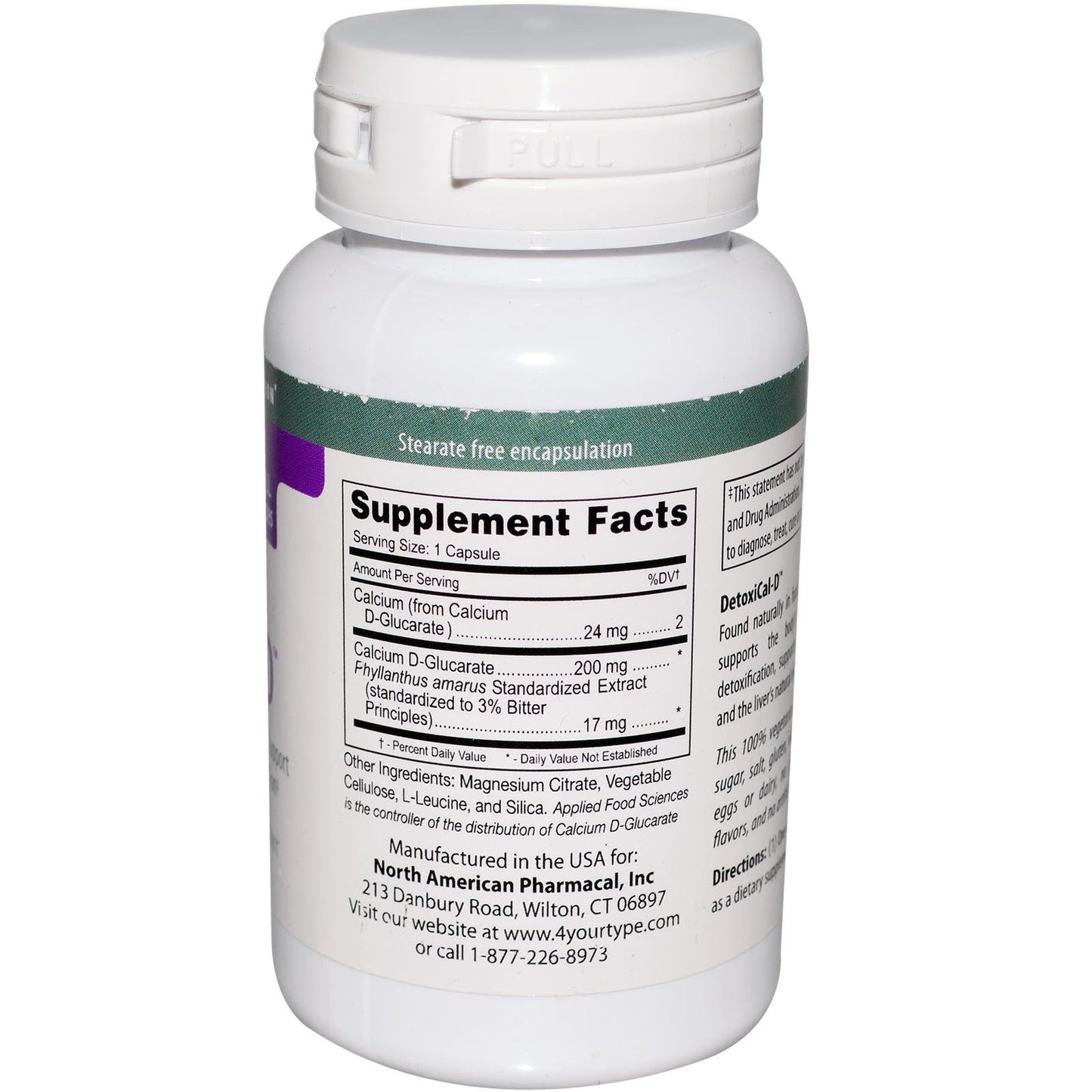 D'Adamo Personalized Nutrition Detoxical-D Capsule, 90 Count
