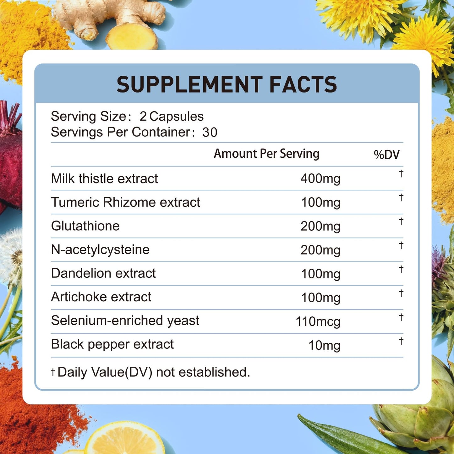 Natener Liver Support Capsules 60