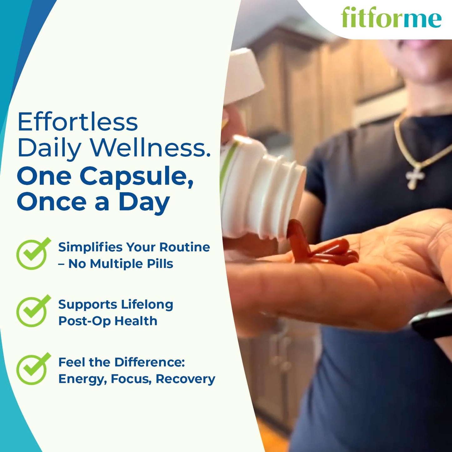 FitForMe Bariatric Multivitamin Capsule 90 Count