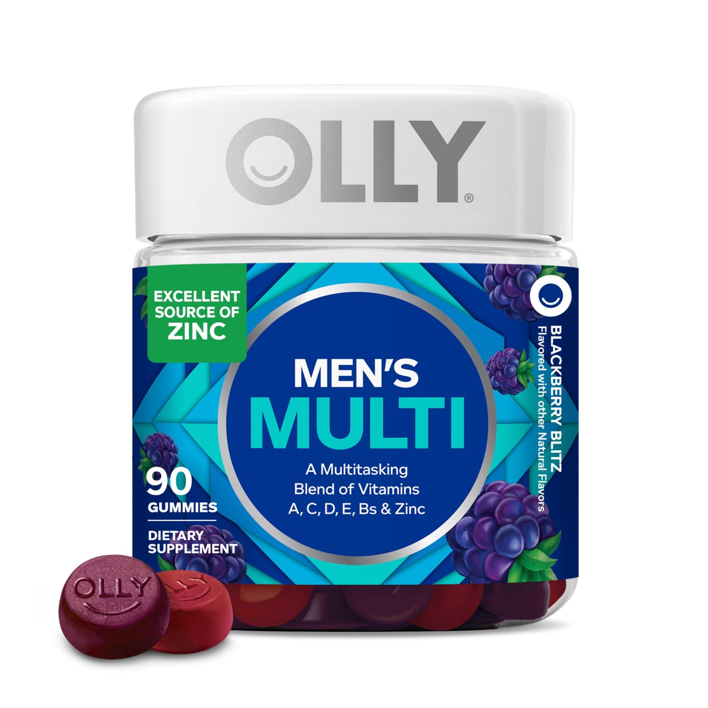OLLY Men's Multivitamin Gummies 90 Count