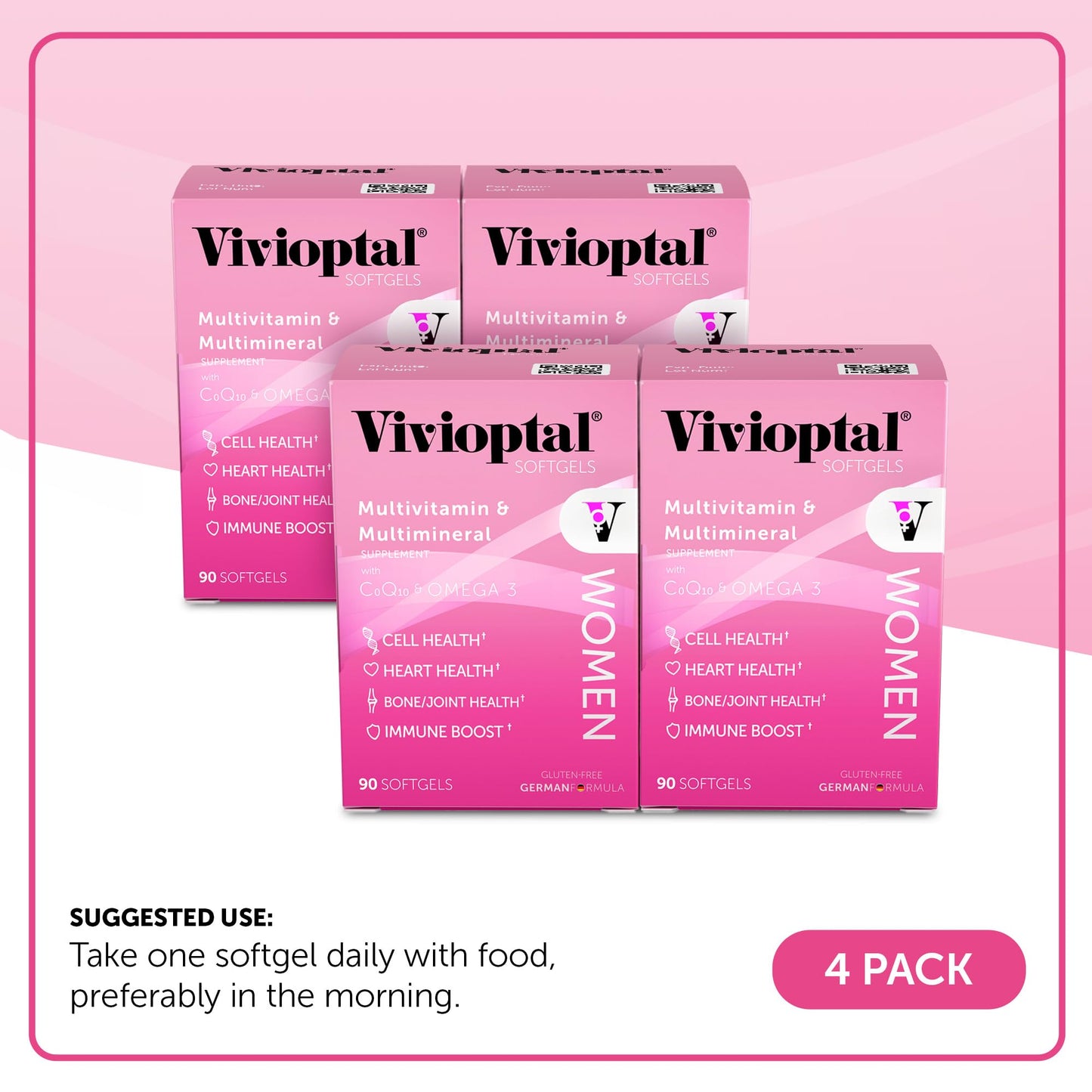 Vivioptal Vitamins Vivioptal Women Softgel 90