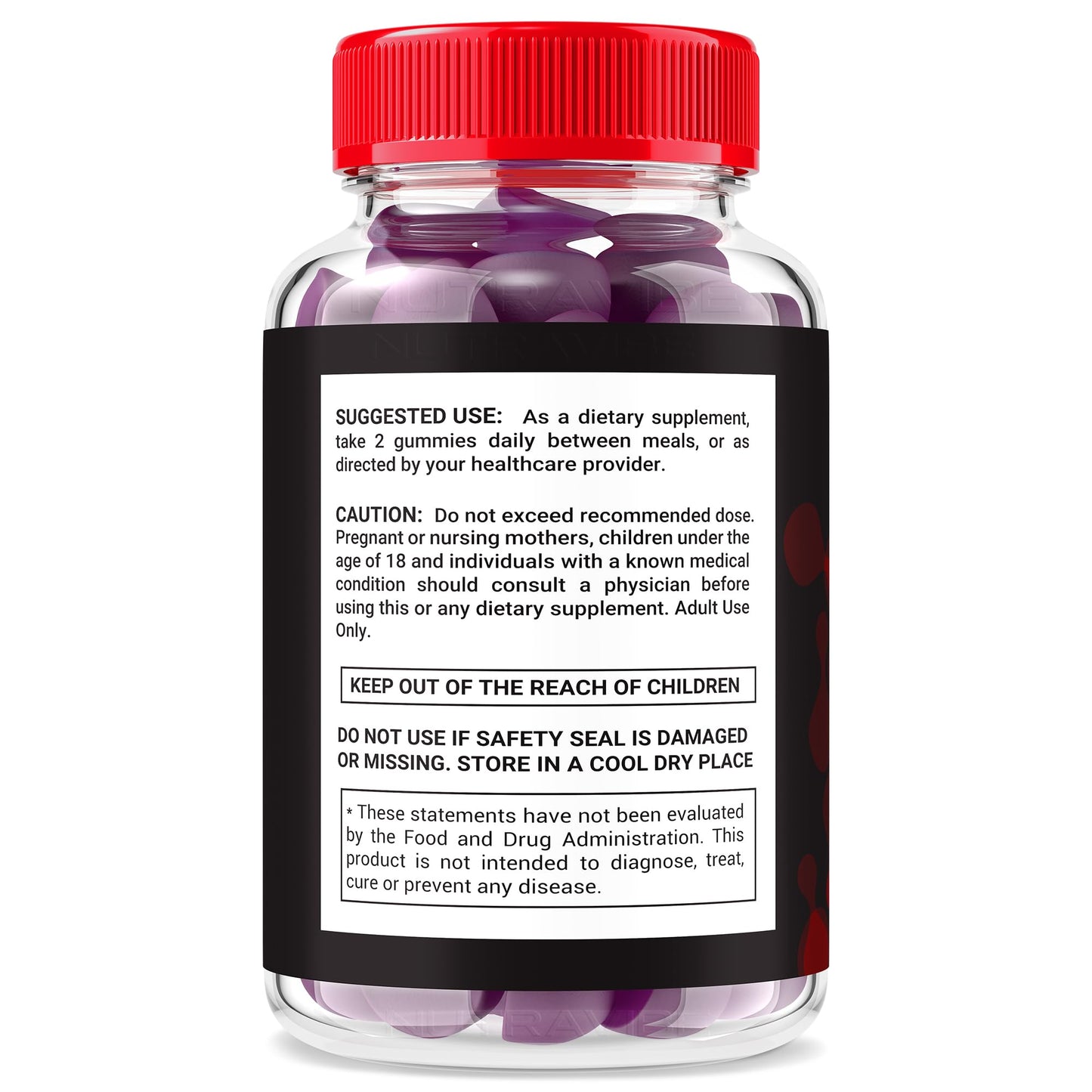 NutraVibe Core Spark Performance Gummies, 180 Gummies