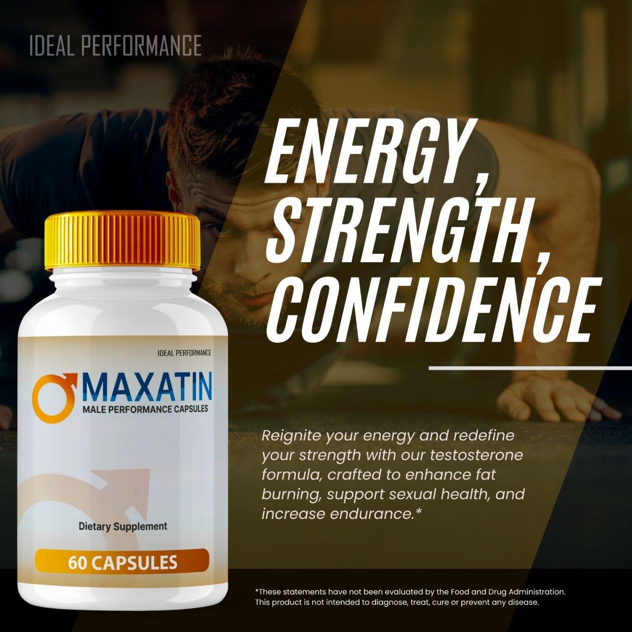IDEAL PERFORMANCE Maxatin Capsules 60 Capsules