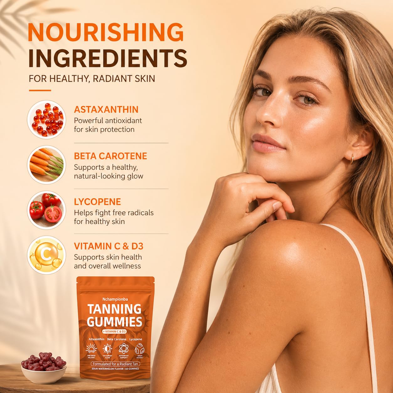 Generic Astaxanthin Sunless Tanning Softgel 1 Count