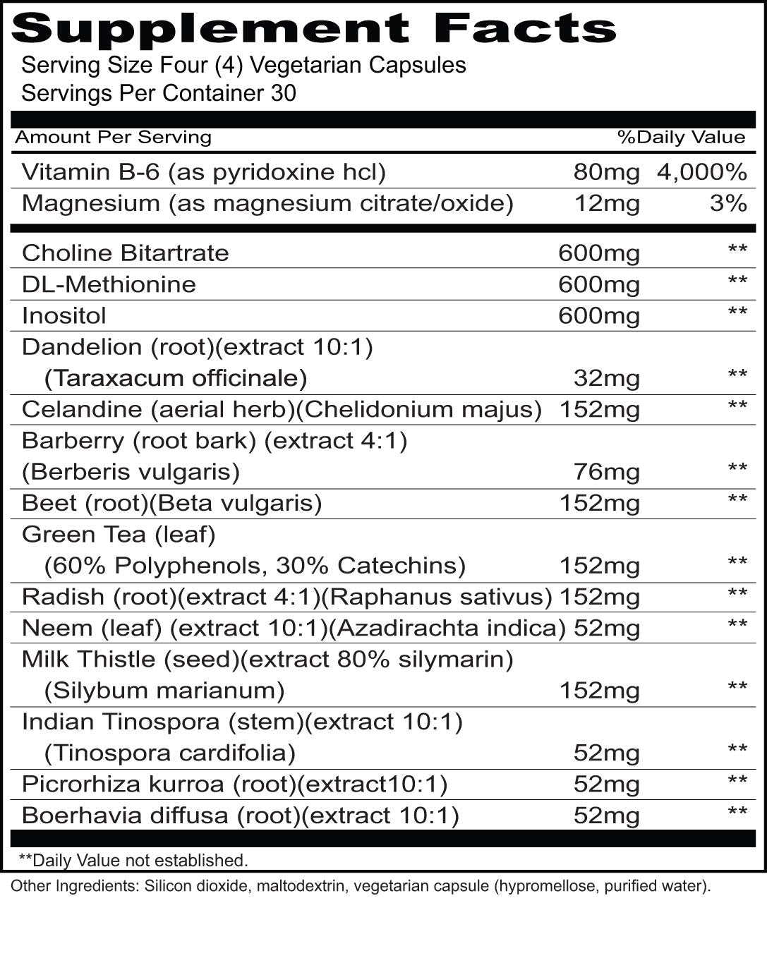 Priority One Lipo Priority Vegetarian Capsules 120 Capsules
