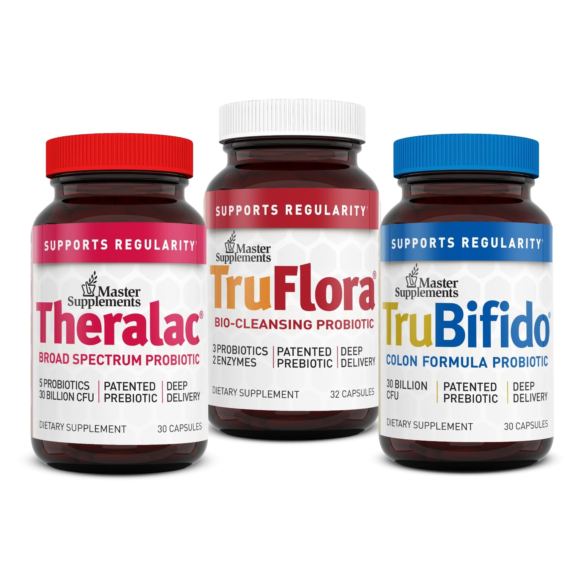 THERALAC Master Supplements 30-Day Probiotic Gut Reset Capsule 92 Count