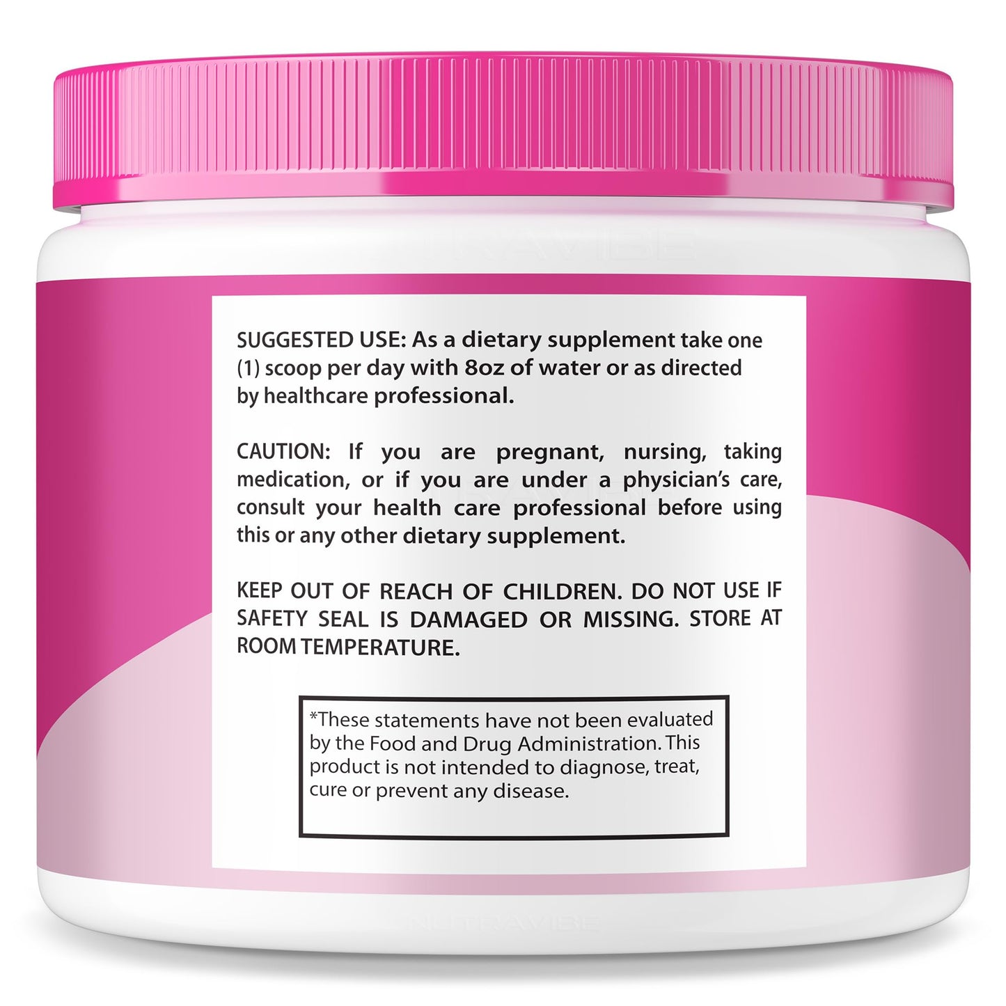 NutraVibe Gelatin Burn Powder 5.5 oz