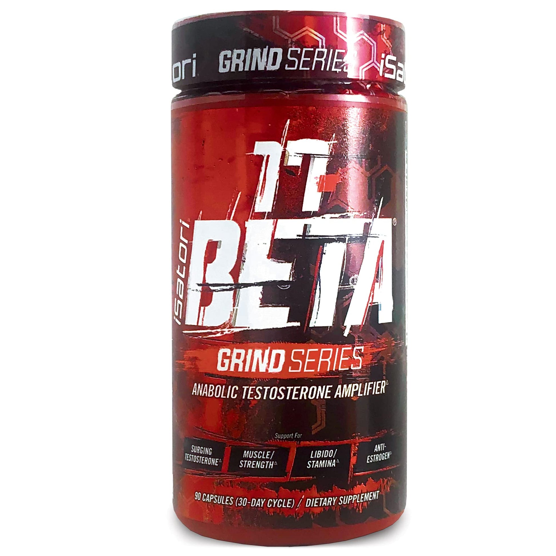iSatori 17-Beta Anabolic Testosterone Booster Capsules, 90 Count