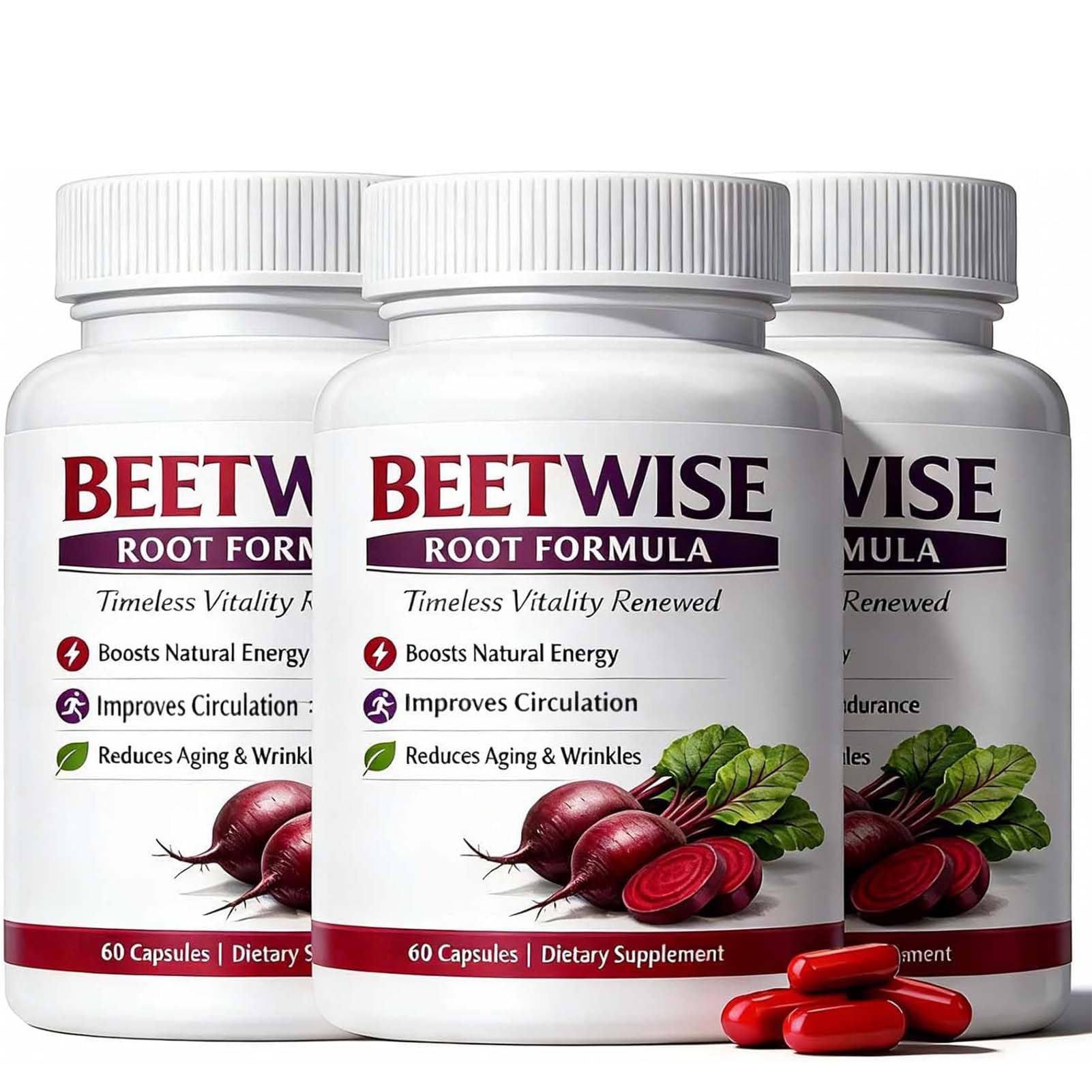 Tufonra Beetwise Root Formula 60 Capsules