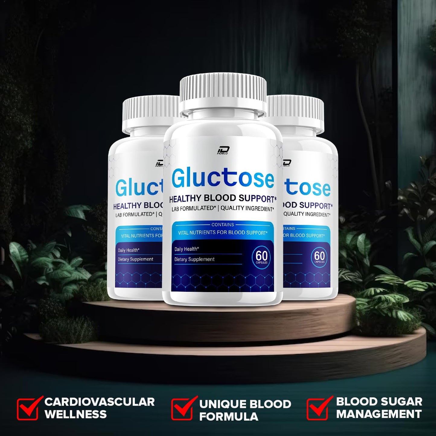 Indelo Gluctose Capsules 300 Capsules