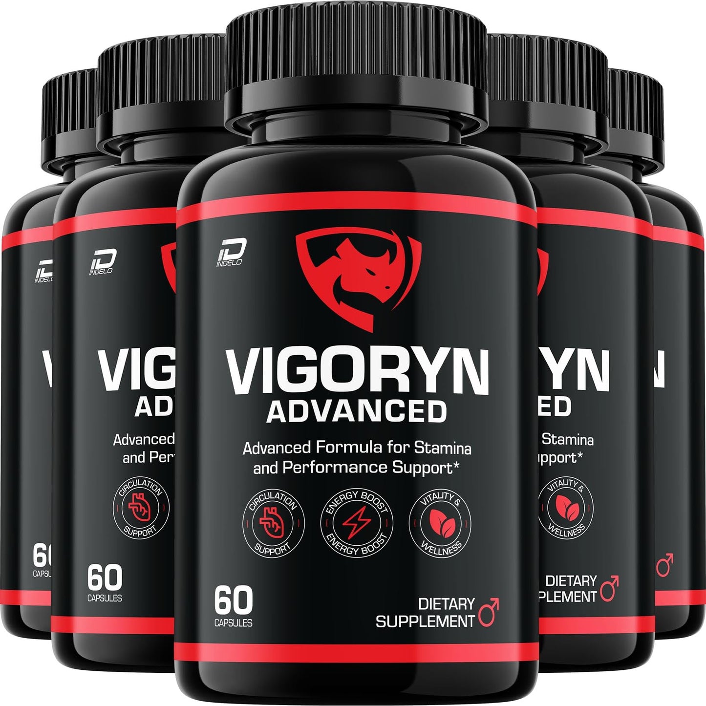 Indelo Vigoryn Advanced Formula Supplement 300 Capsules