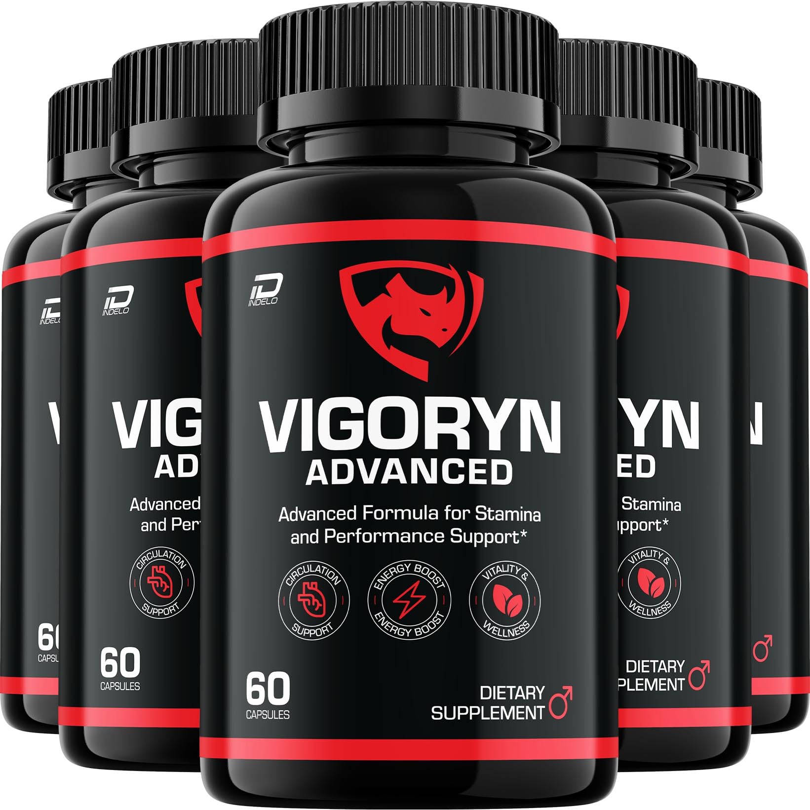 Indelo Vigoryn Advanced Formula Supplement 300 Capsules