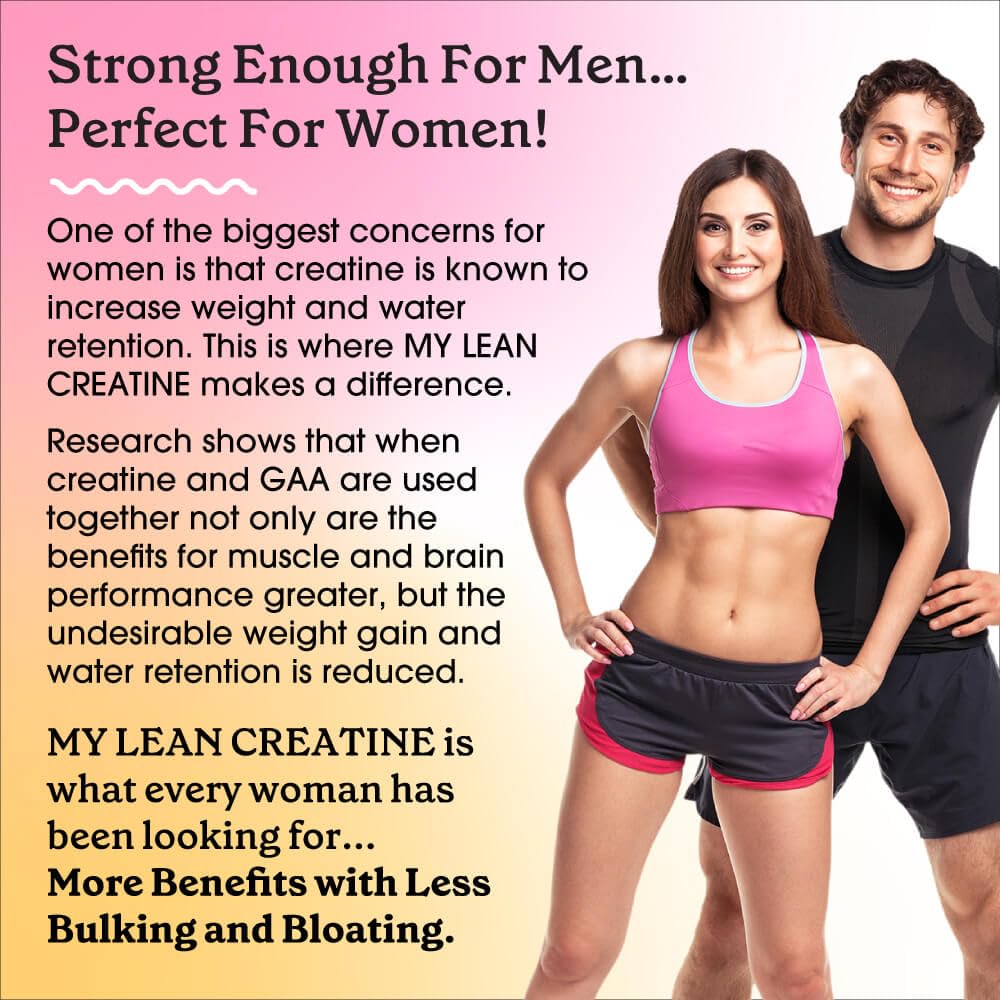 Fit & Lean My Lean Creatine Chewable Tablets, 120 Count