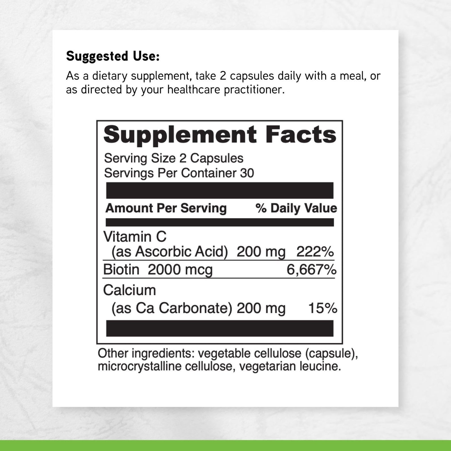 DAVINCI Biotin Tablets, 60