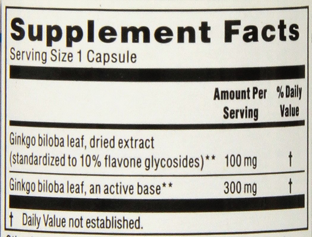 Kroeger Herb Products Ginkgo Biloba Capsules 90