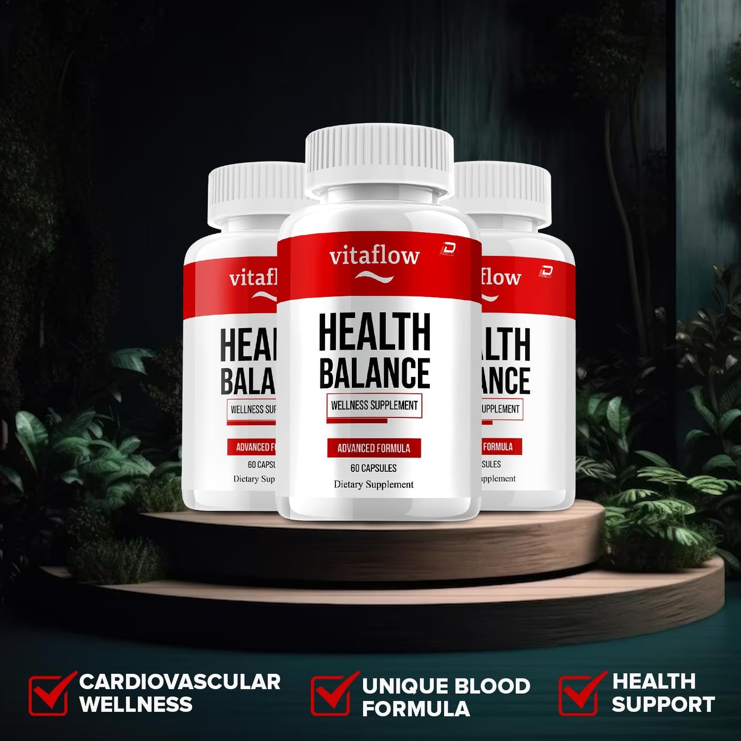 Indelo Vitaflow Capsules 120 Count