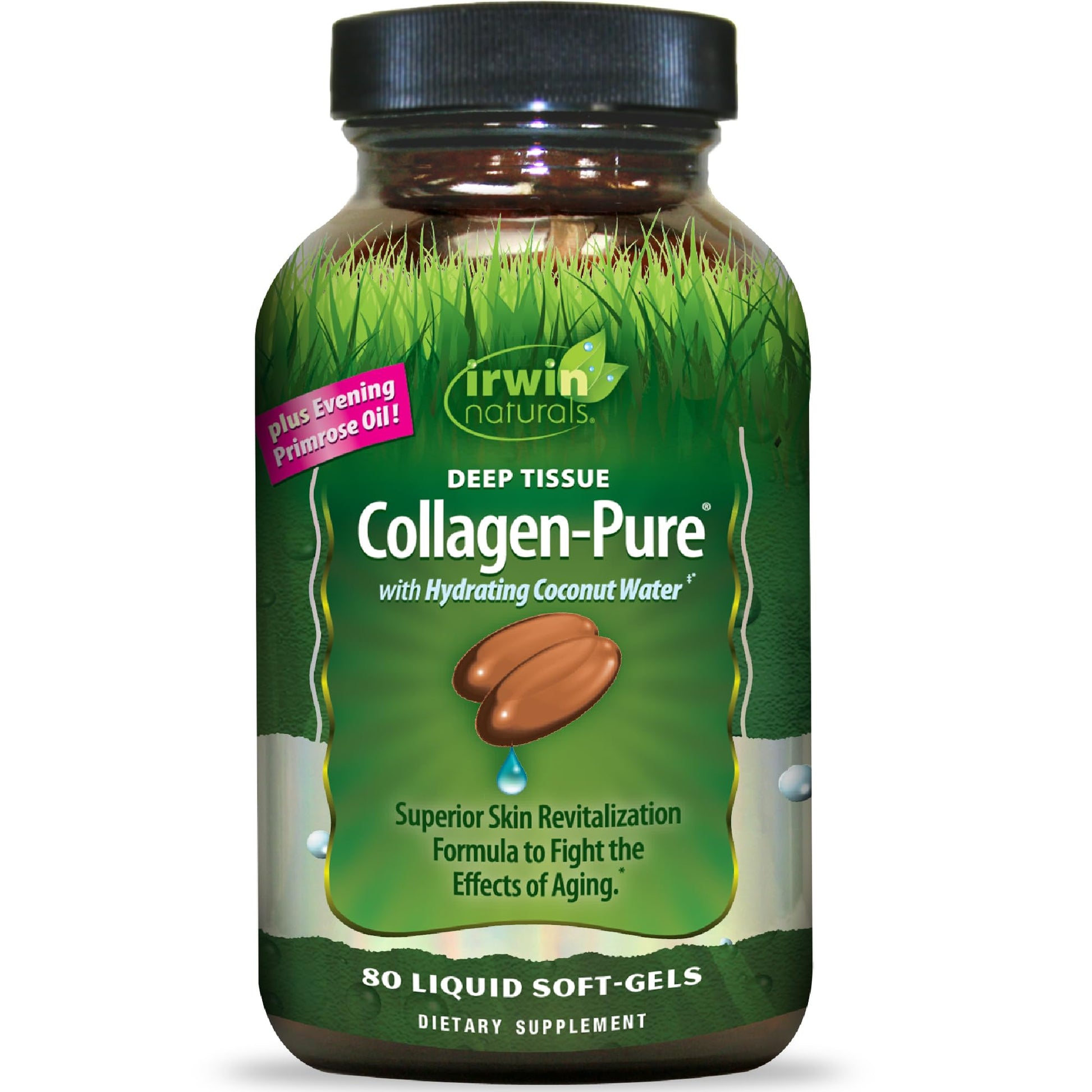 Irwin Naturals Deep Tissue Collagen-Pure Connective Tissue Support Softgels 80