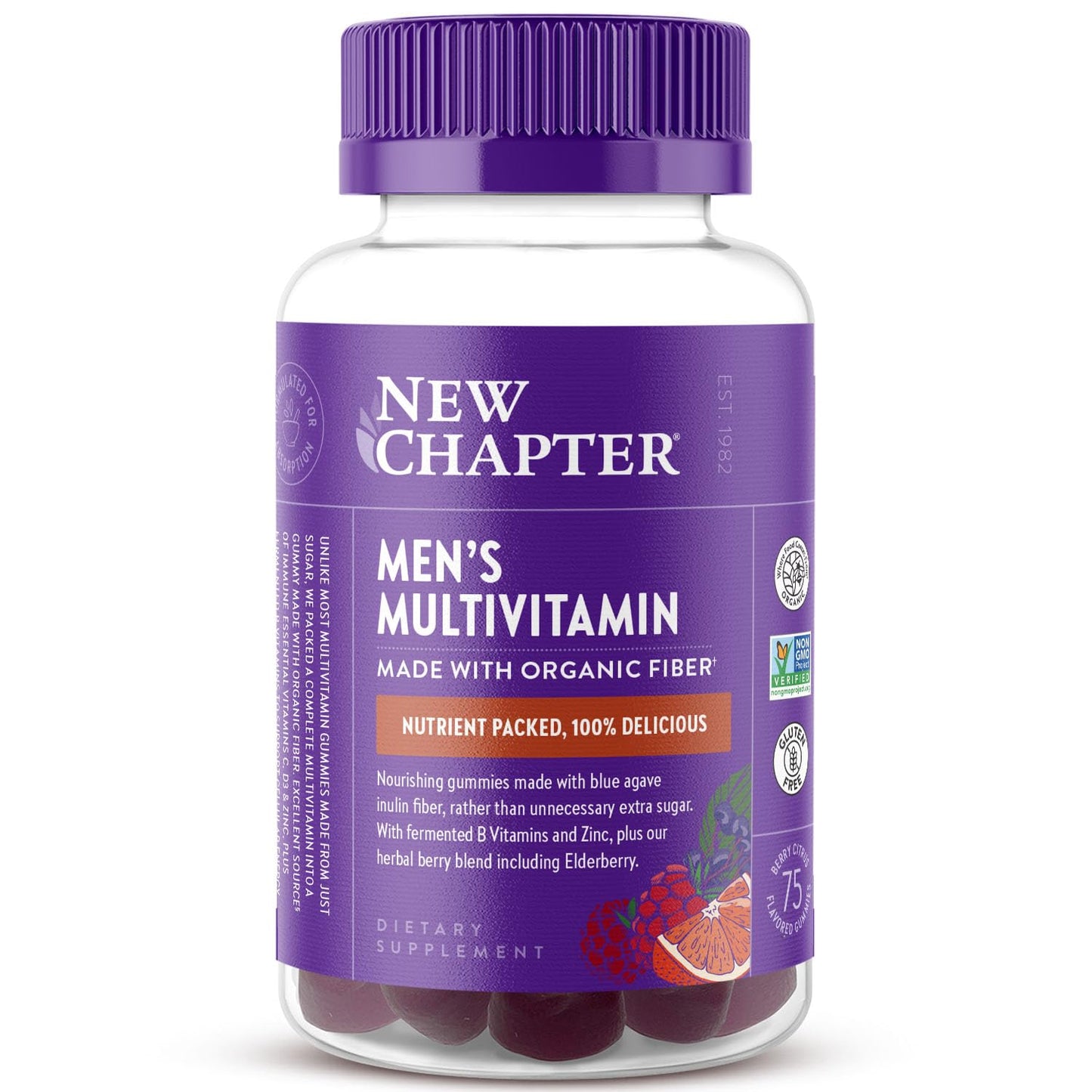New Chapter Men’s Multivitamin Gummies 75 Count
