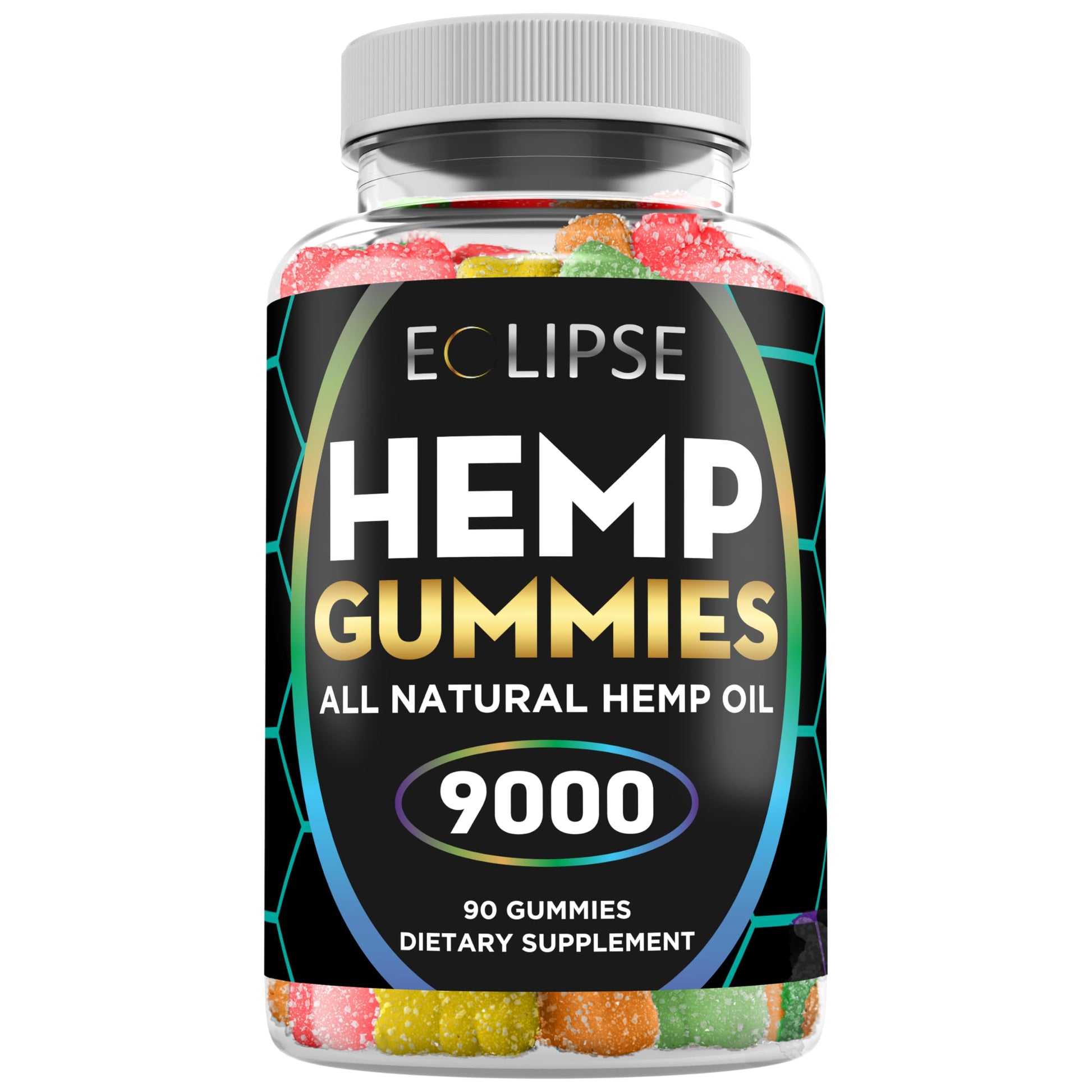 Eclipse Hemp Hemp Gummies 9,000 MG Gummy 90 Count