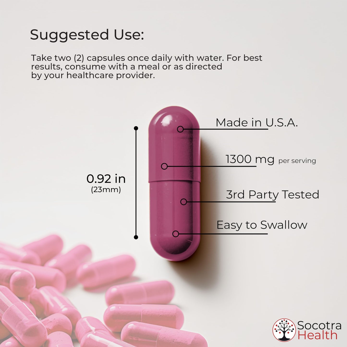 Socotra Health Beet Root 60 Capsules