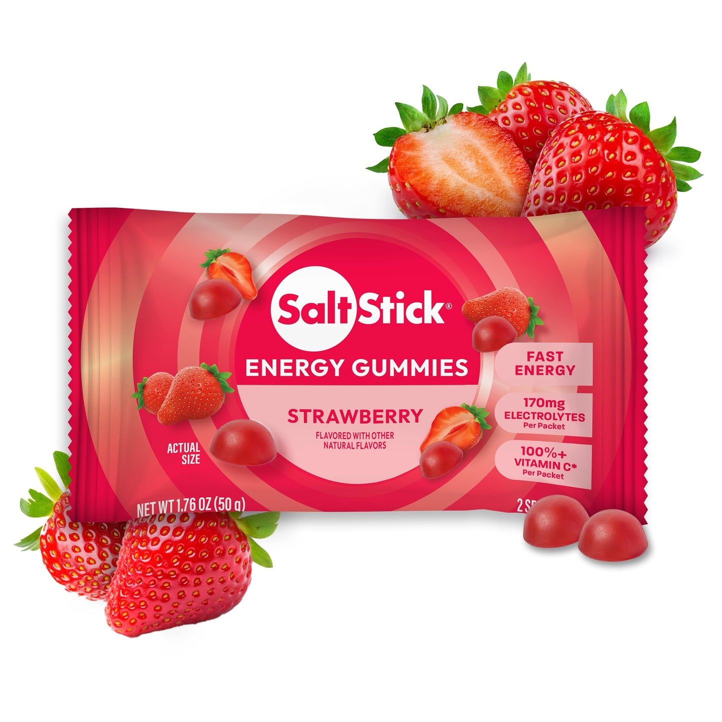 SaltStick Energy Gummies 80 Gummies