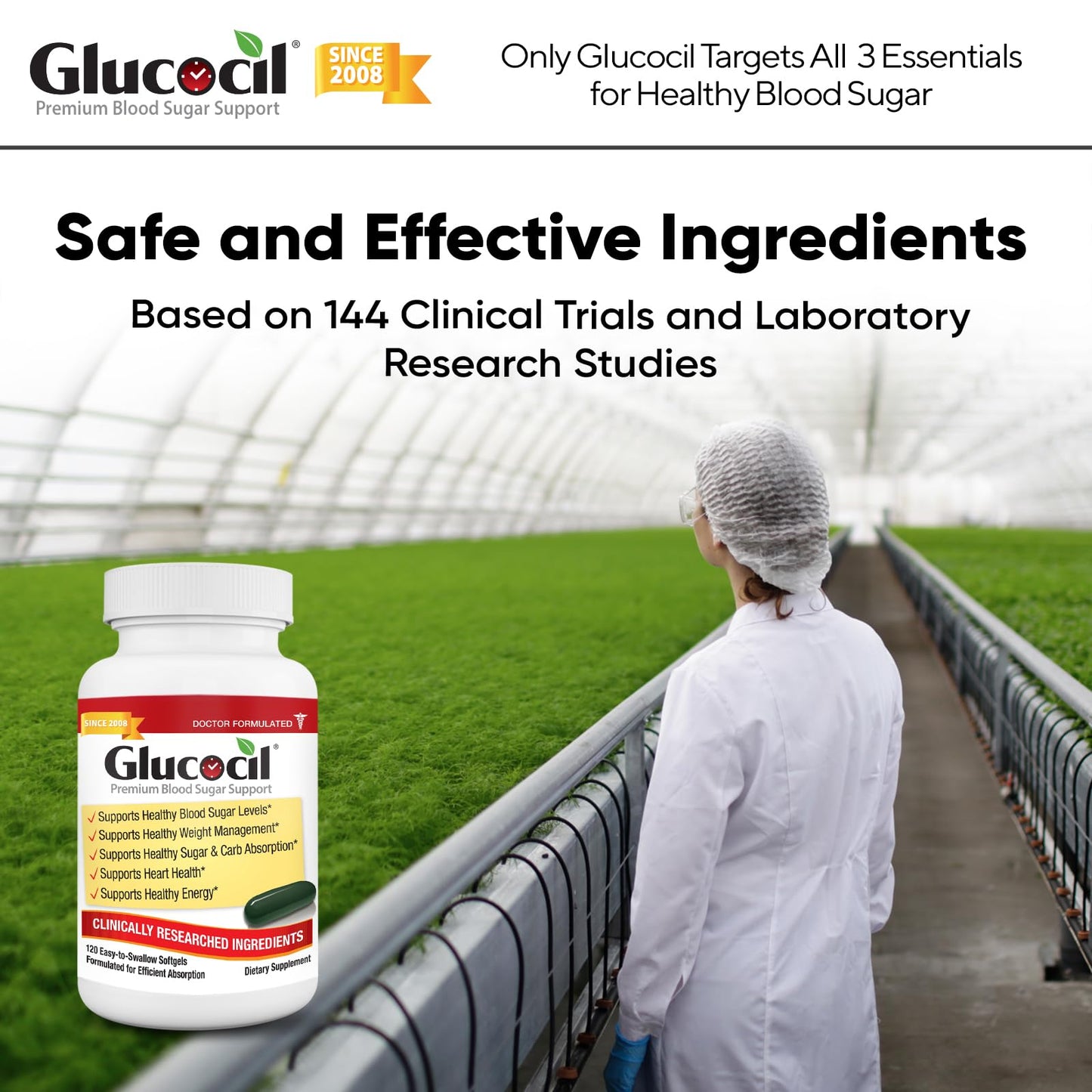 Glucocil Softgels 3 Count