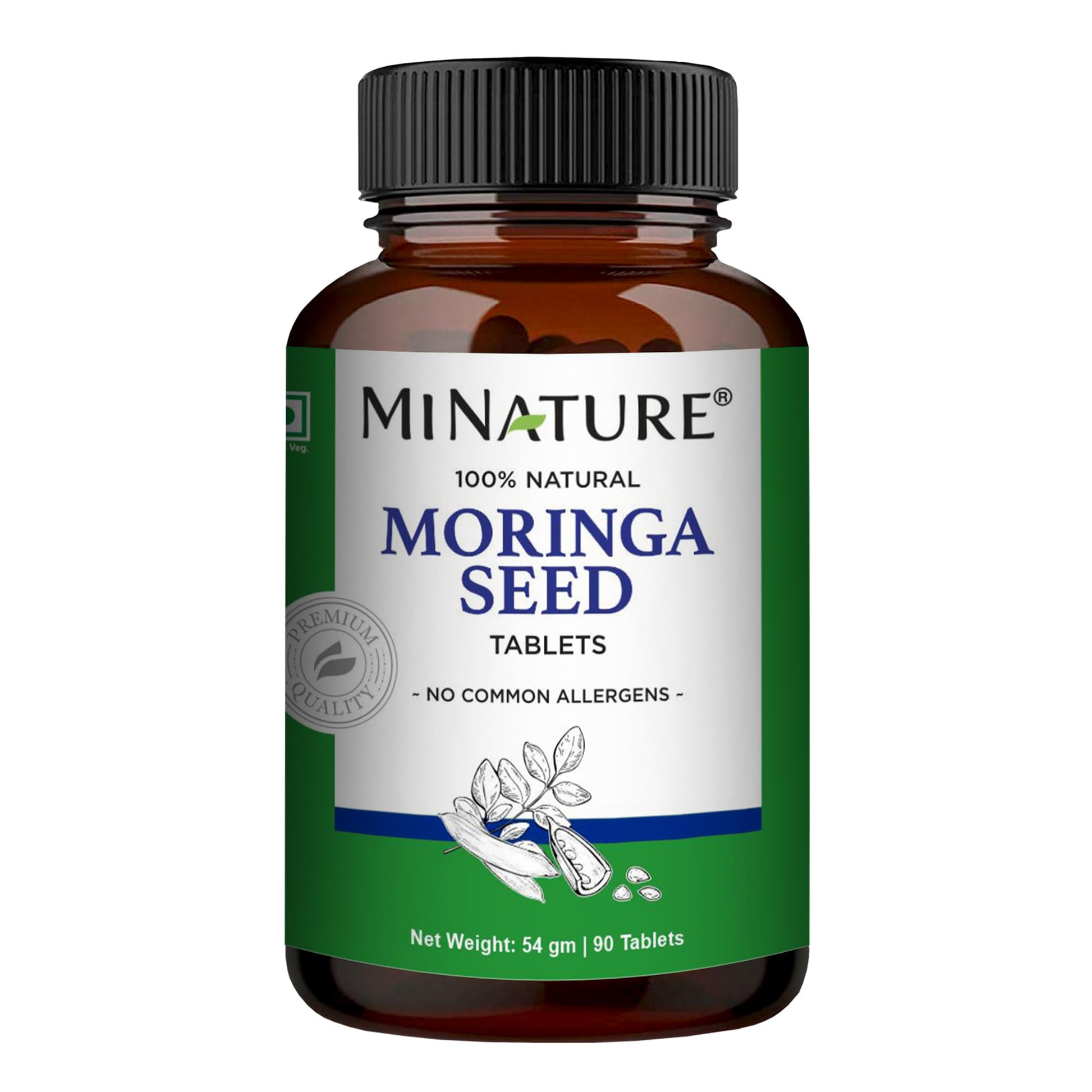 minature Moringa Seed Tablets 1 Count
