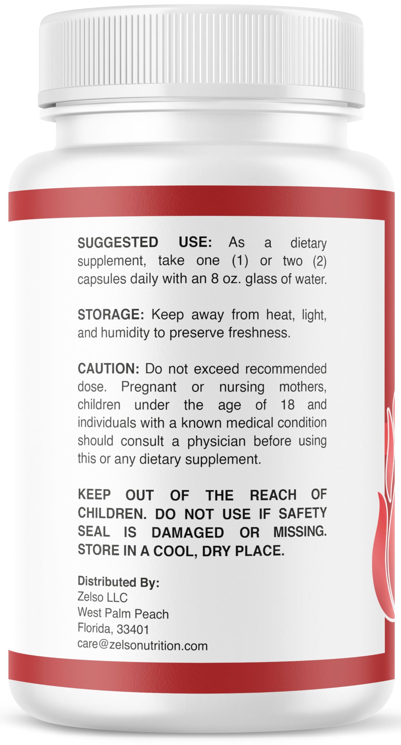 ZELSO Gelatin Trick Capsules 120